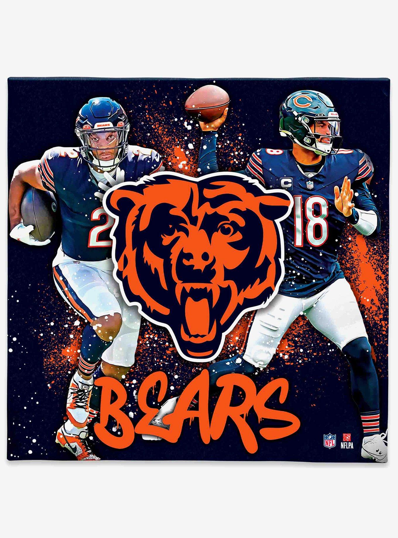 NFL Chicago Bears Canvas Wall Art, , hi-res