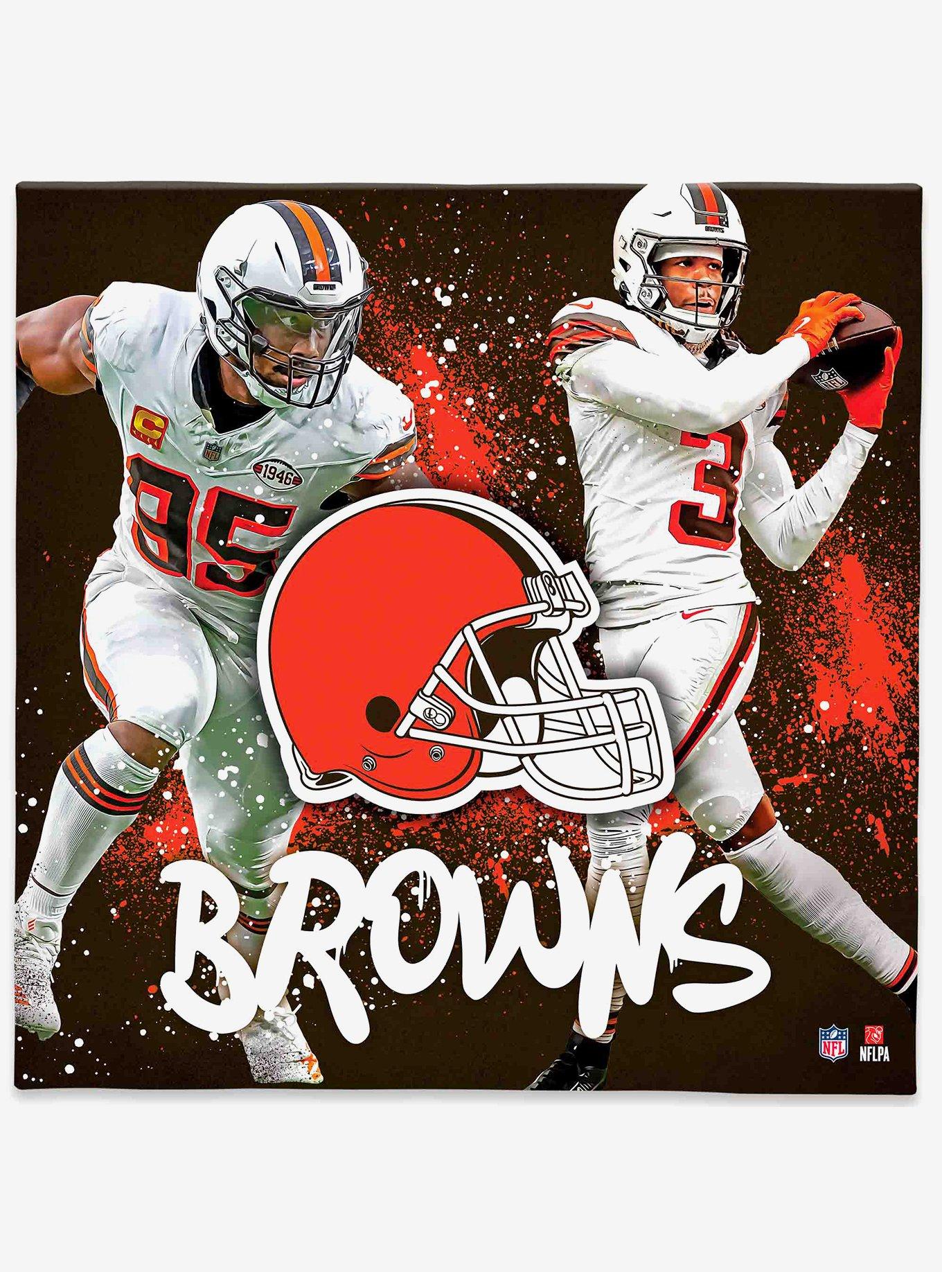 NFL Cleveland Browns Canvas Wall Art, , hi-res