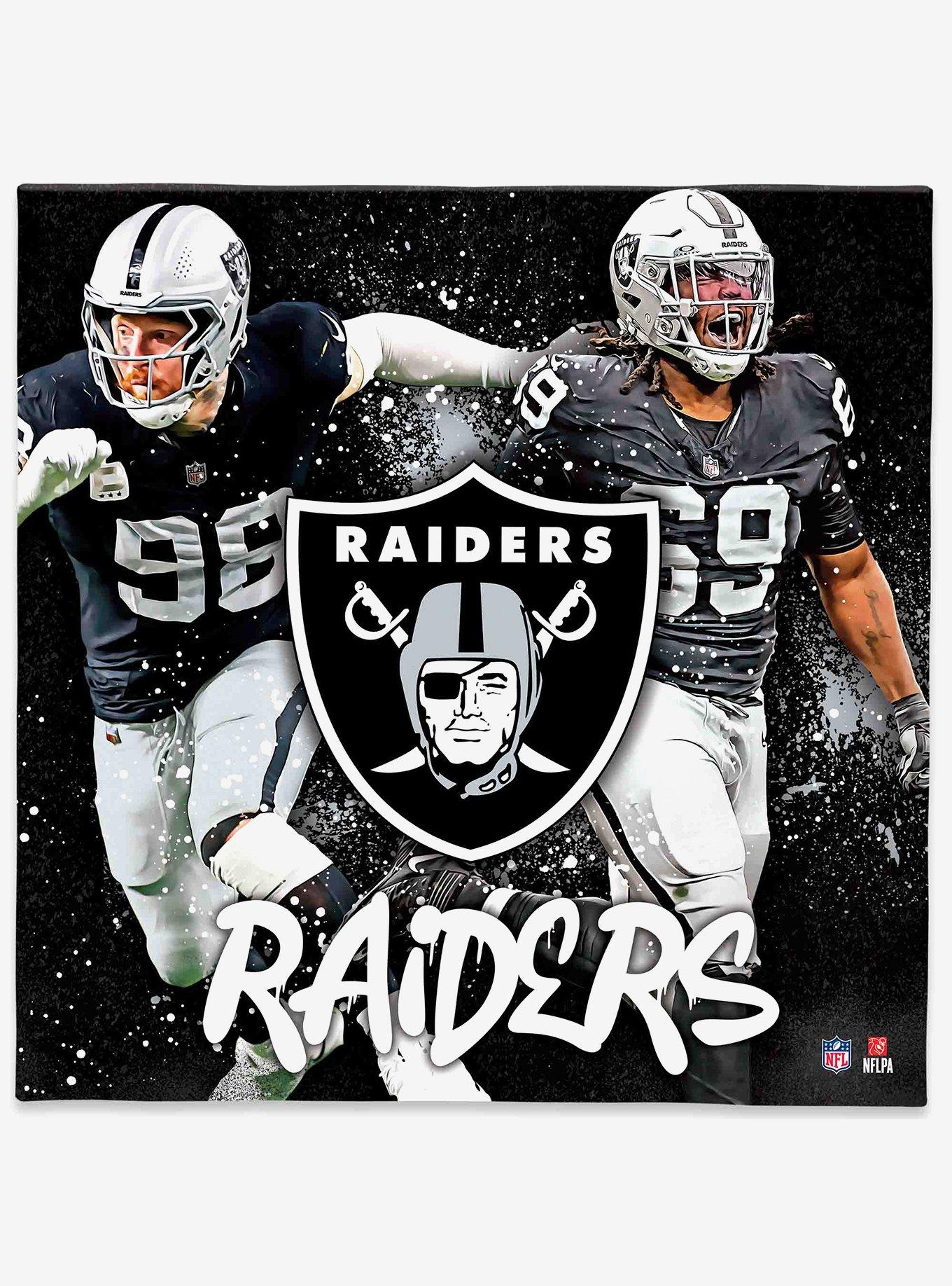 NFL Las Vegas Raiders Canvas Wall Art, , hi-res
