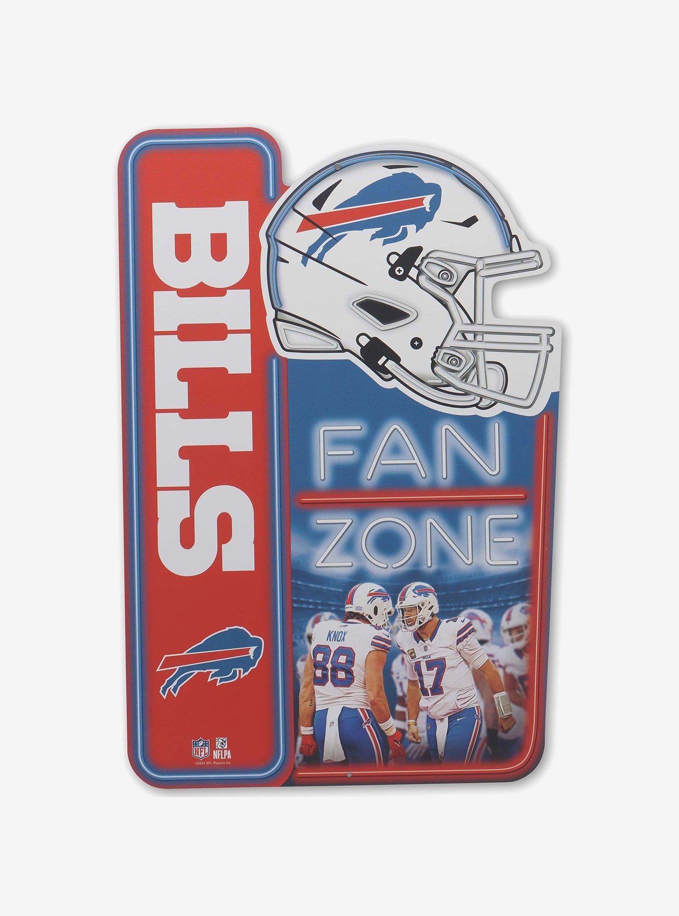 NFL Buffalo Bills Fan Zone Metal Sign, , hi-res
