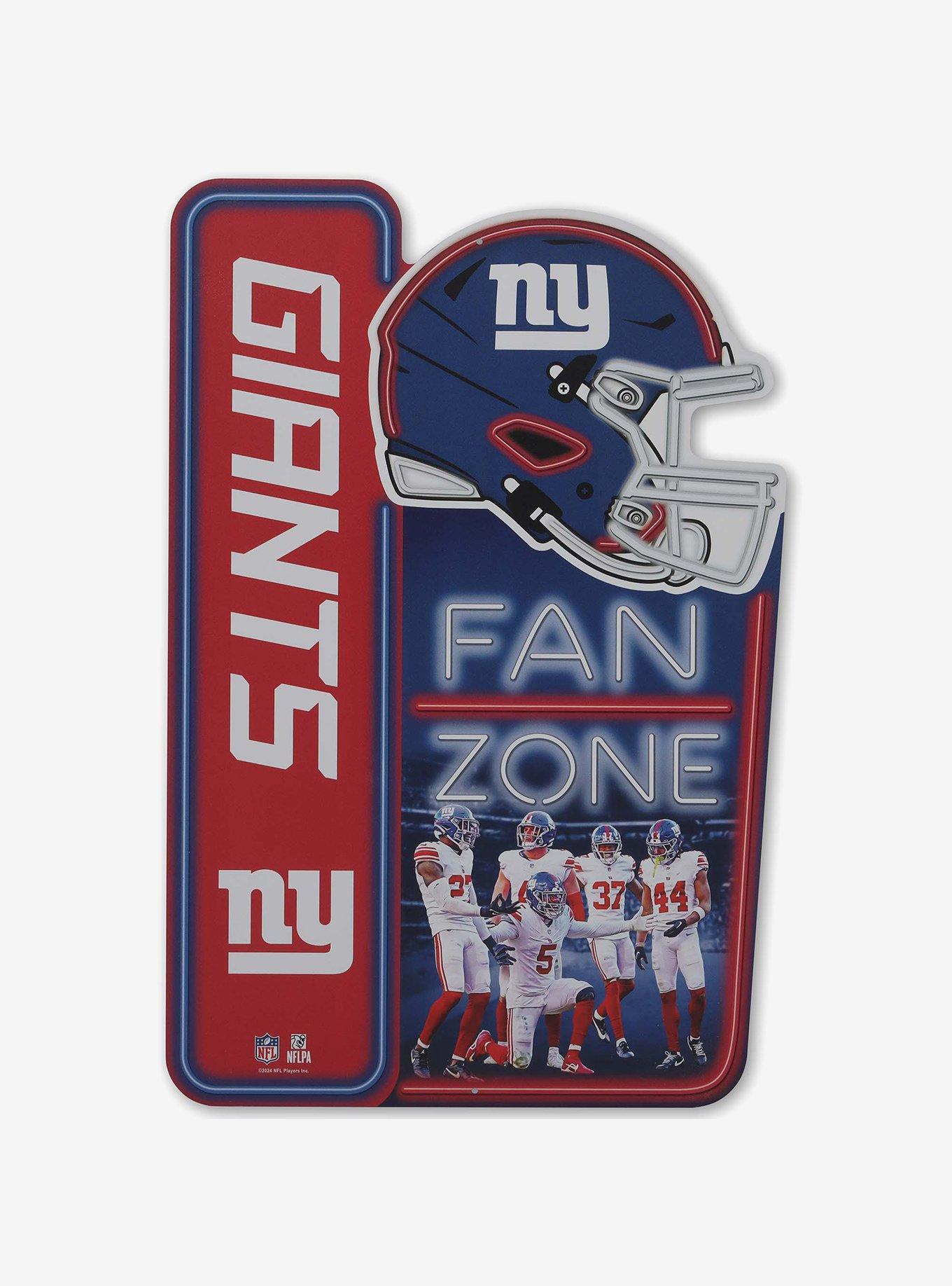 NFL New York Giants Fan Zone Metal Sign, , hi-res
