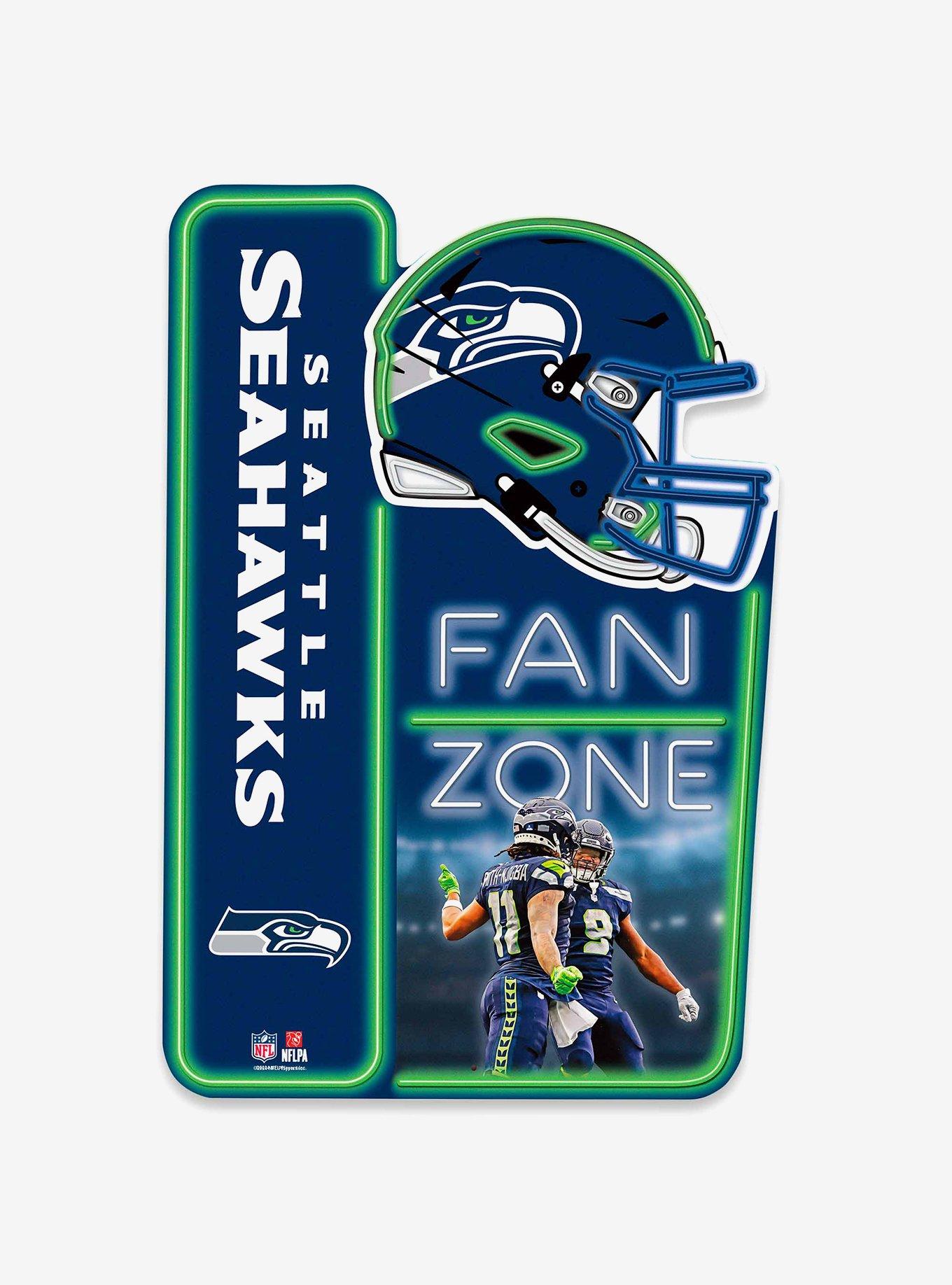 NFL Seattle Seahawks X-Metal Fan Zone Sign, , hi-res