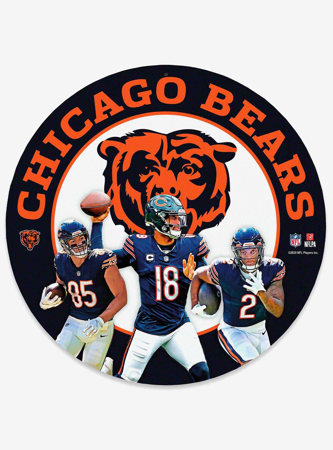 NFL Chicago Bears Round Wall Sign, , hi-res