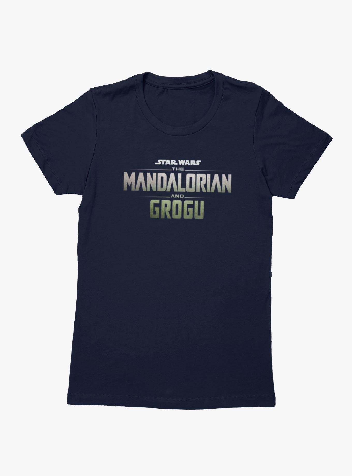 Official The Mandalorian Retro Poster T-Shirt - Unisex Black Tee, Star Wars Merchandise