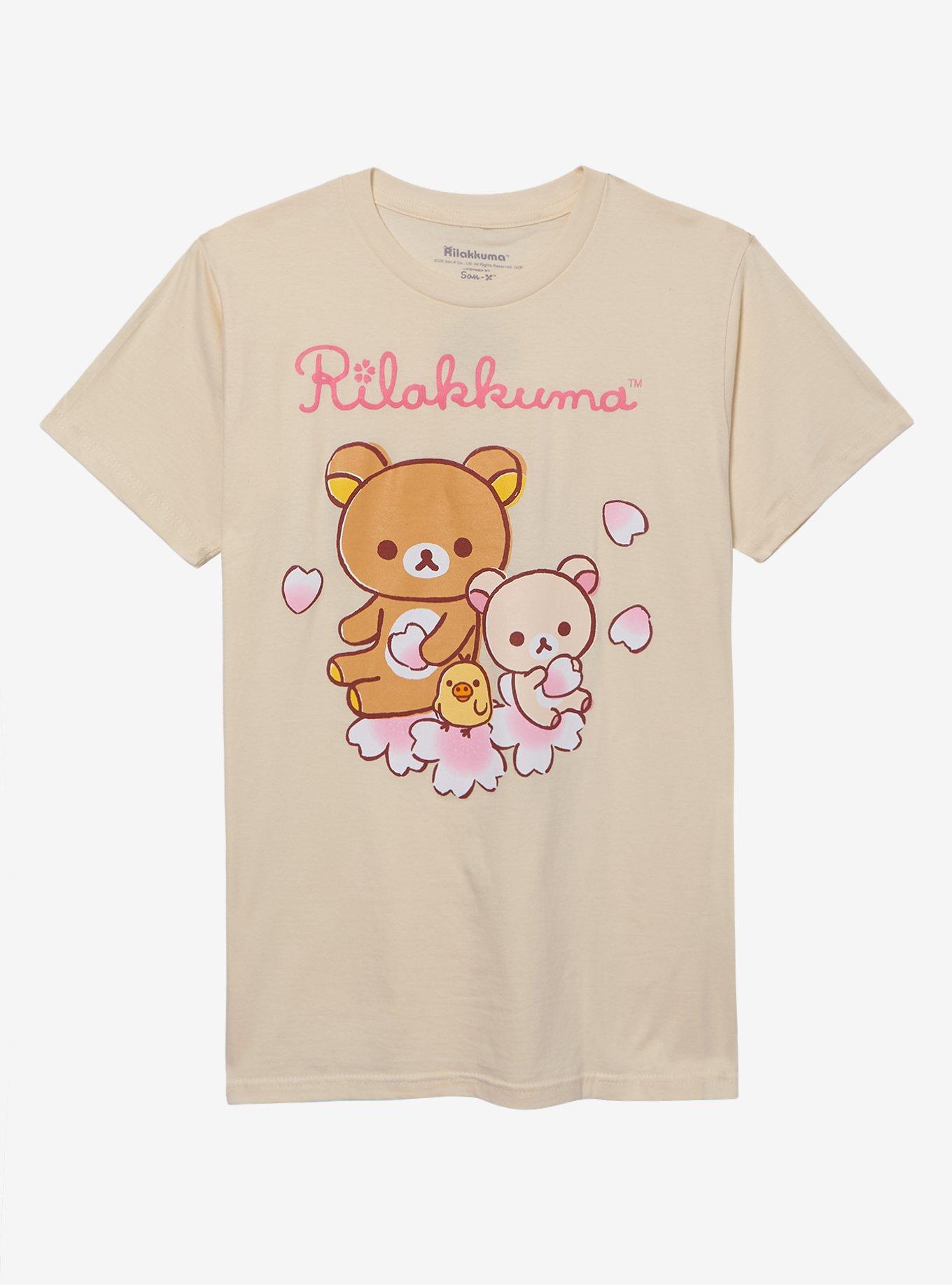 Rilakkuma Sakura Trio T-Shirt, , hi-res
