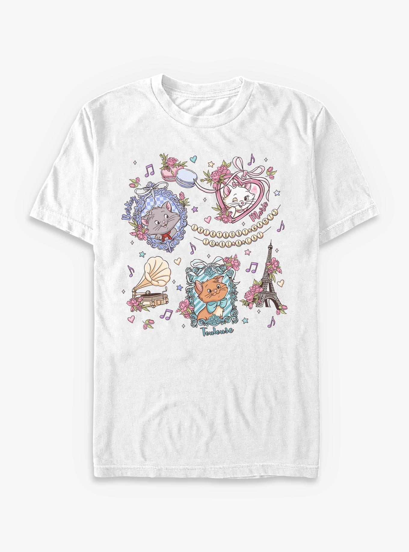 Disney The Aristocats Everybody Wants To Be A Cat T-Shirt, , hi-res