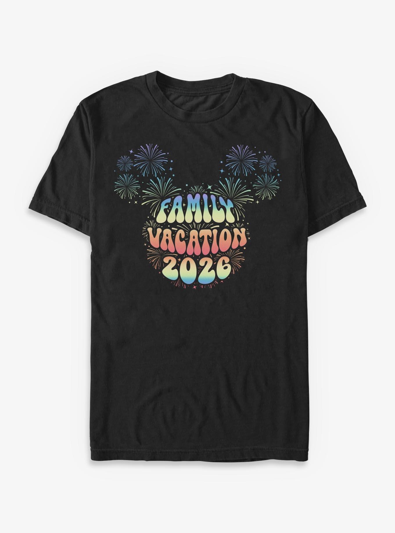 Disney Mickey Mouse Family Vacation 2026 T-Shirt, , hi-res