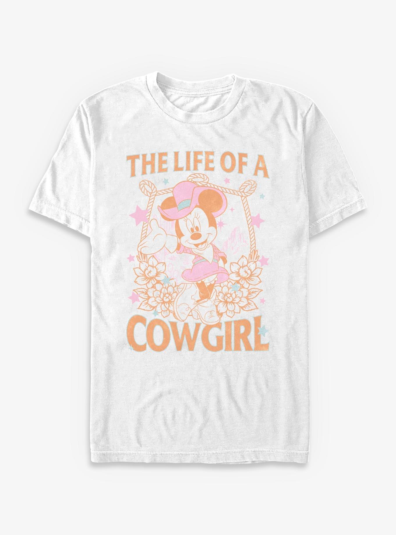 Disney Minnie Mouse The Life Of A Cowgirl T-Shirt, , hi-res