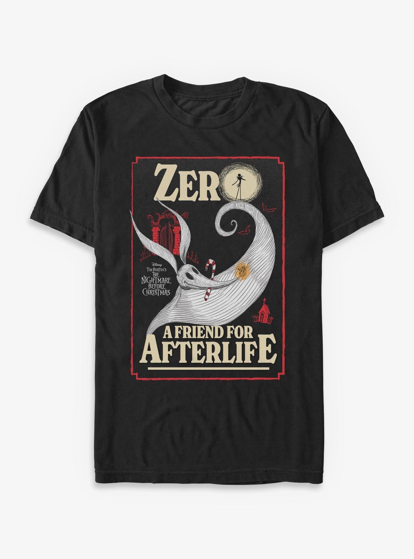 Disney The Nightmare Before Christmas Zero A Friend For Afterlife T-Shirt