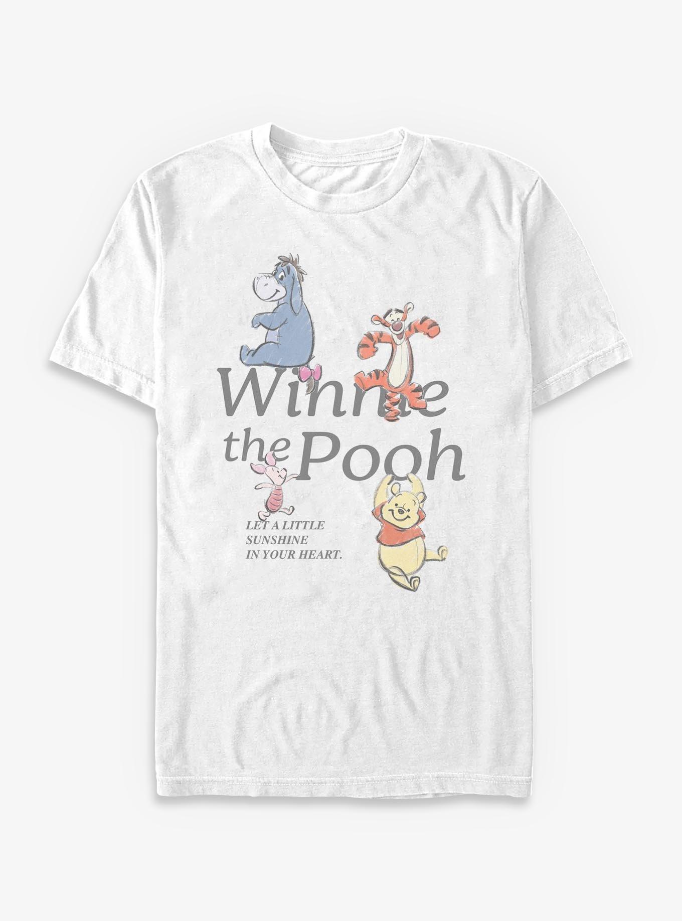 Disney Winnie The Pooh Let A Little Sunshine In Your Heart T-Shirt, , hi-res