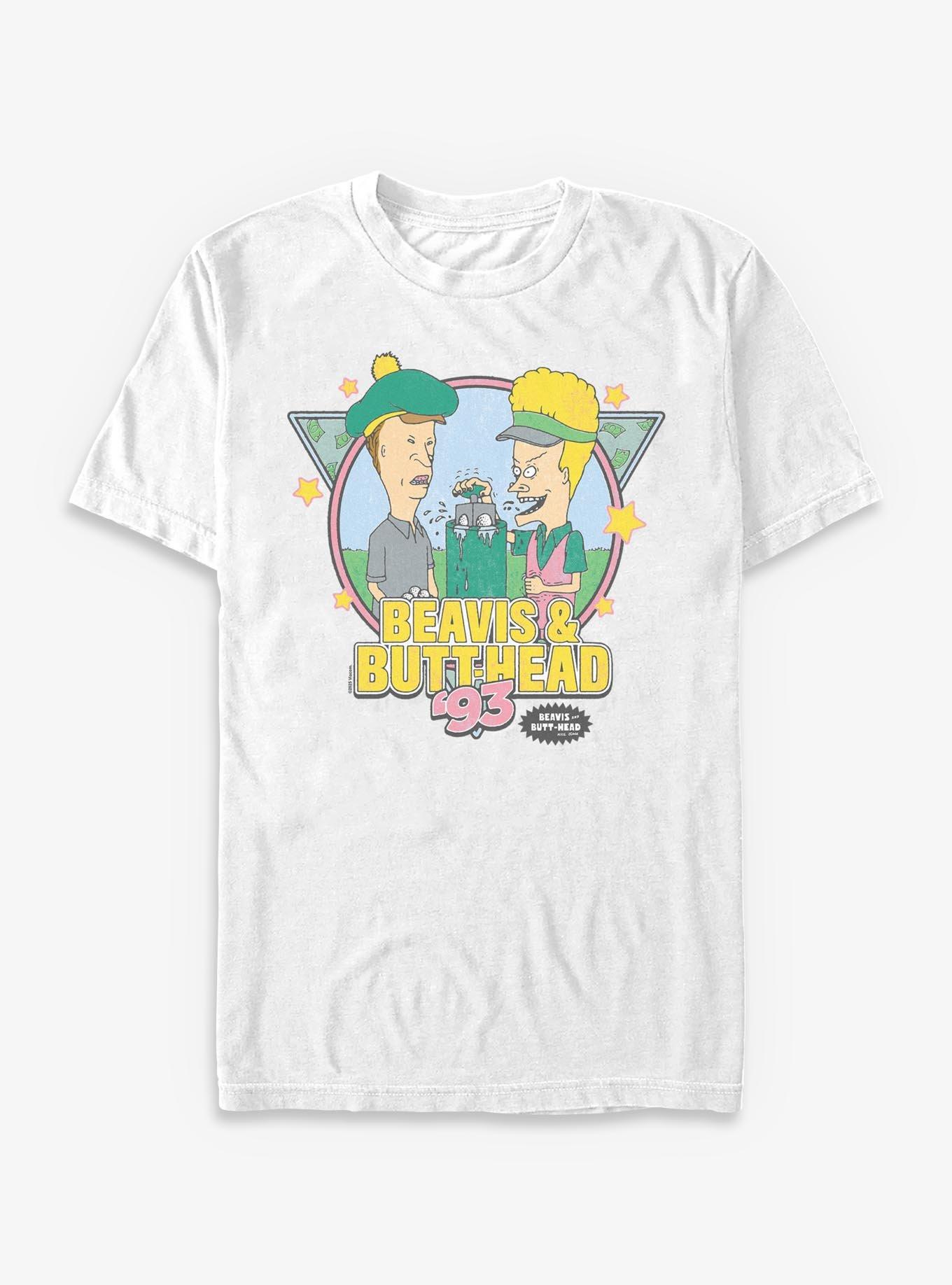 Beavis And Butthead '93 Golf T-Shirt
