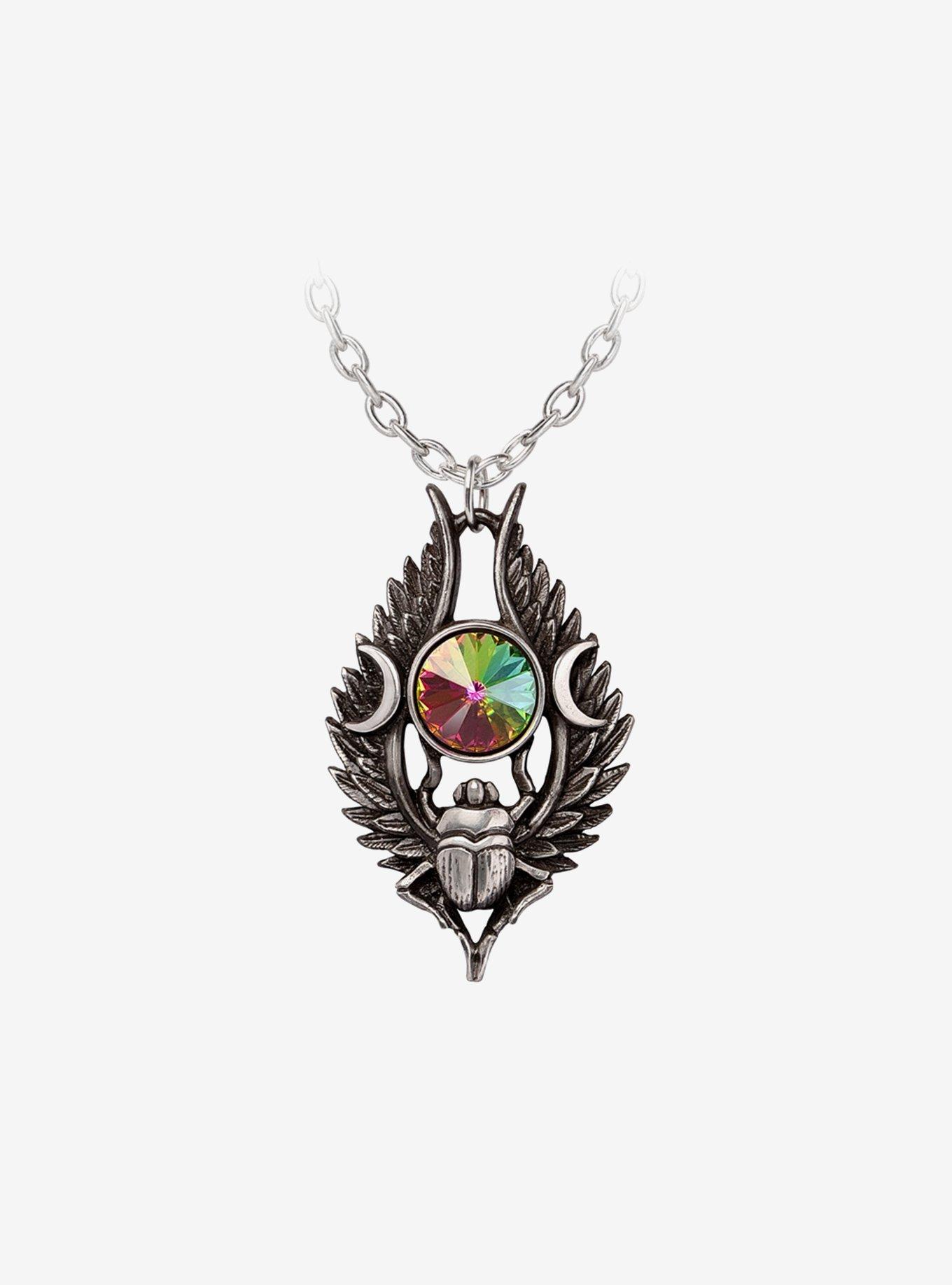 Dea Umbra Nili (Dark Goddess of The Nile) Necklace, , hi-res