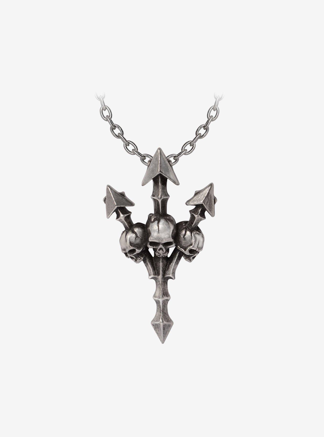 Deadly Trident Necklace, , hi-res