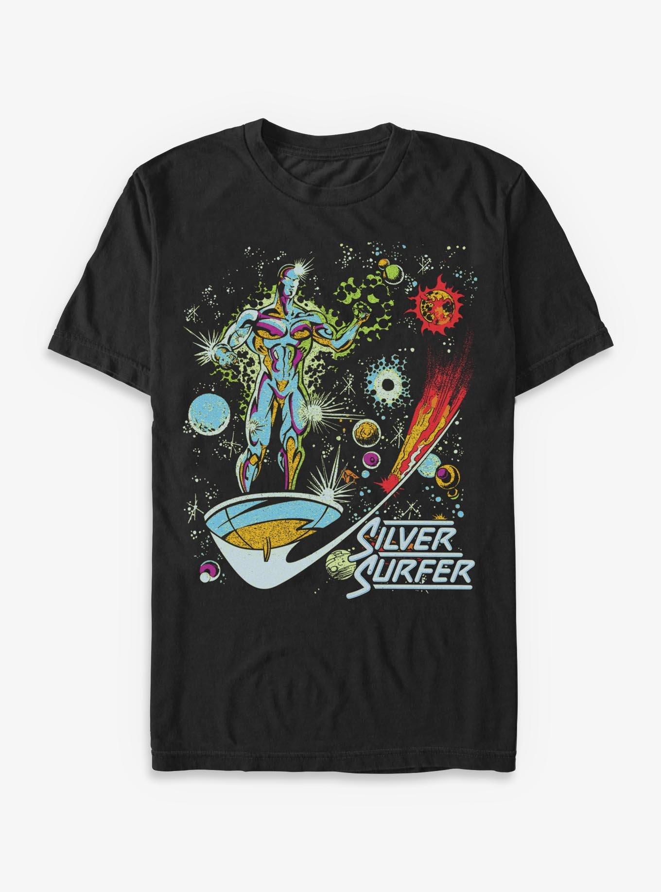 Marvel Silver Surfer Galactic Traveler T-Shirt, , hi-res