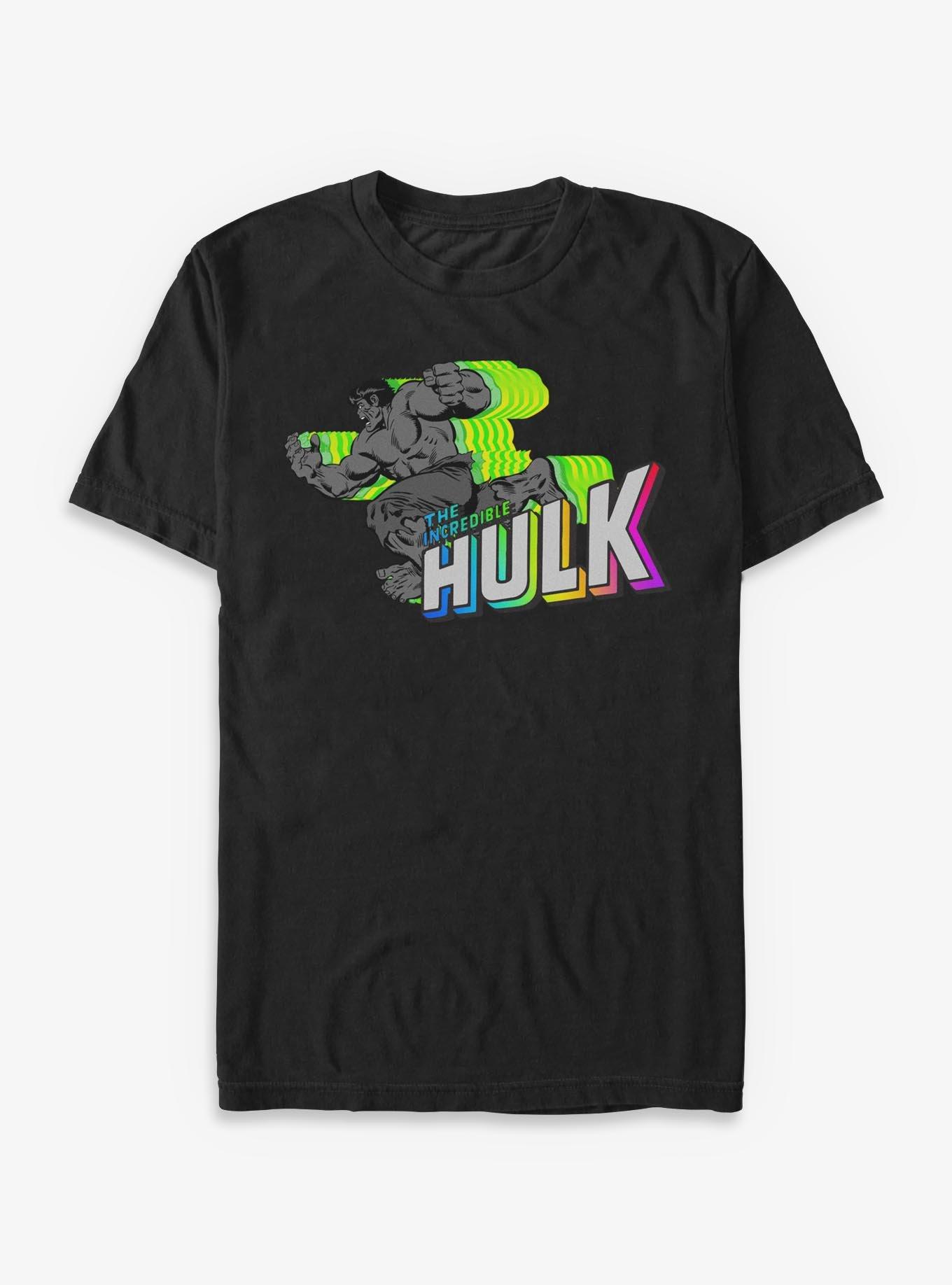 Marvel The Incredible Hulk Neon T-Shirt, , hi-res