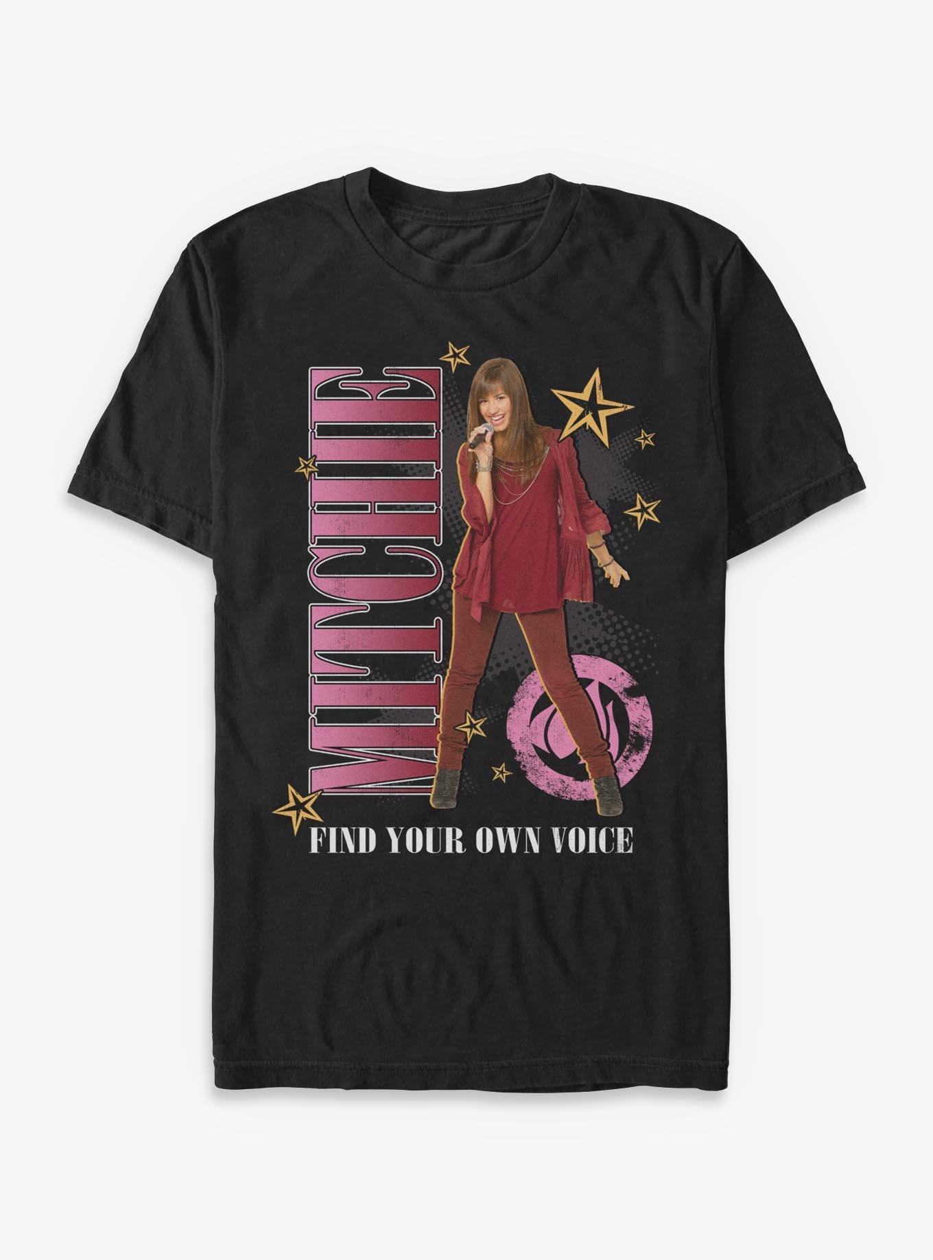 Disney Camp Rock Mitchie Find Your Own Voice T-Shirt, BLACK, hi-res