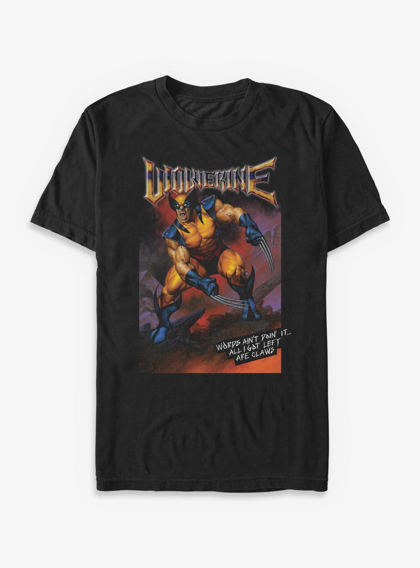 Marvel X-Men Words Ain't Doin It? T-Shirt