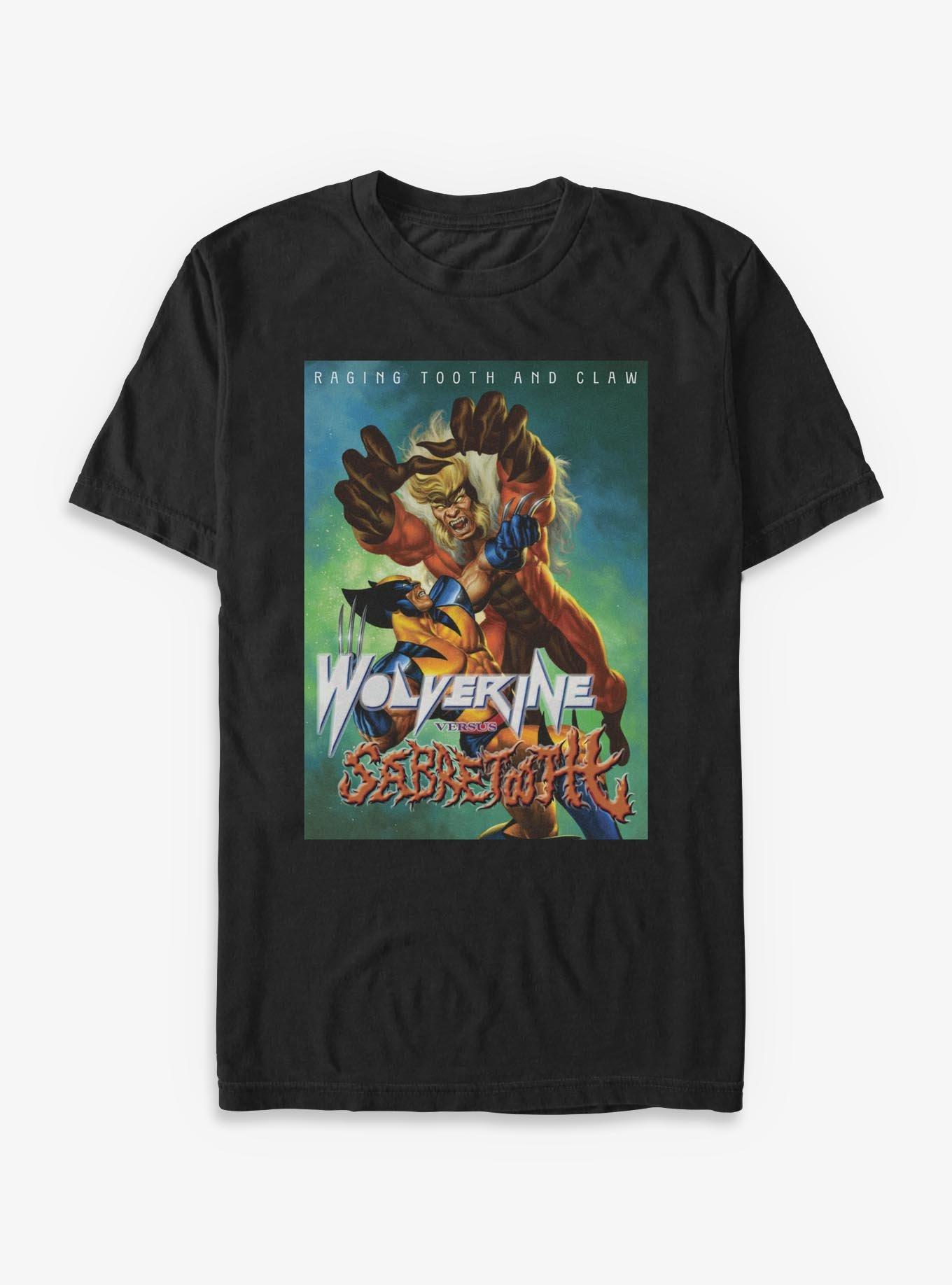 X-Men Raging Tooth And Claw T-Shirt, , hi-res
