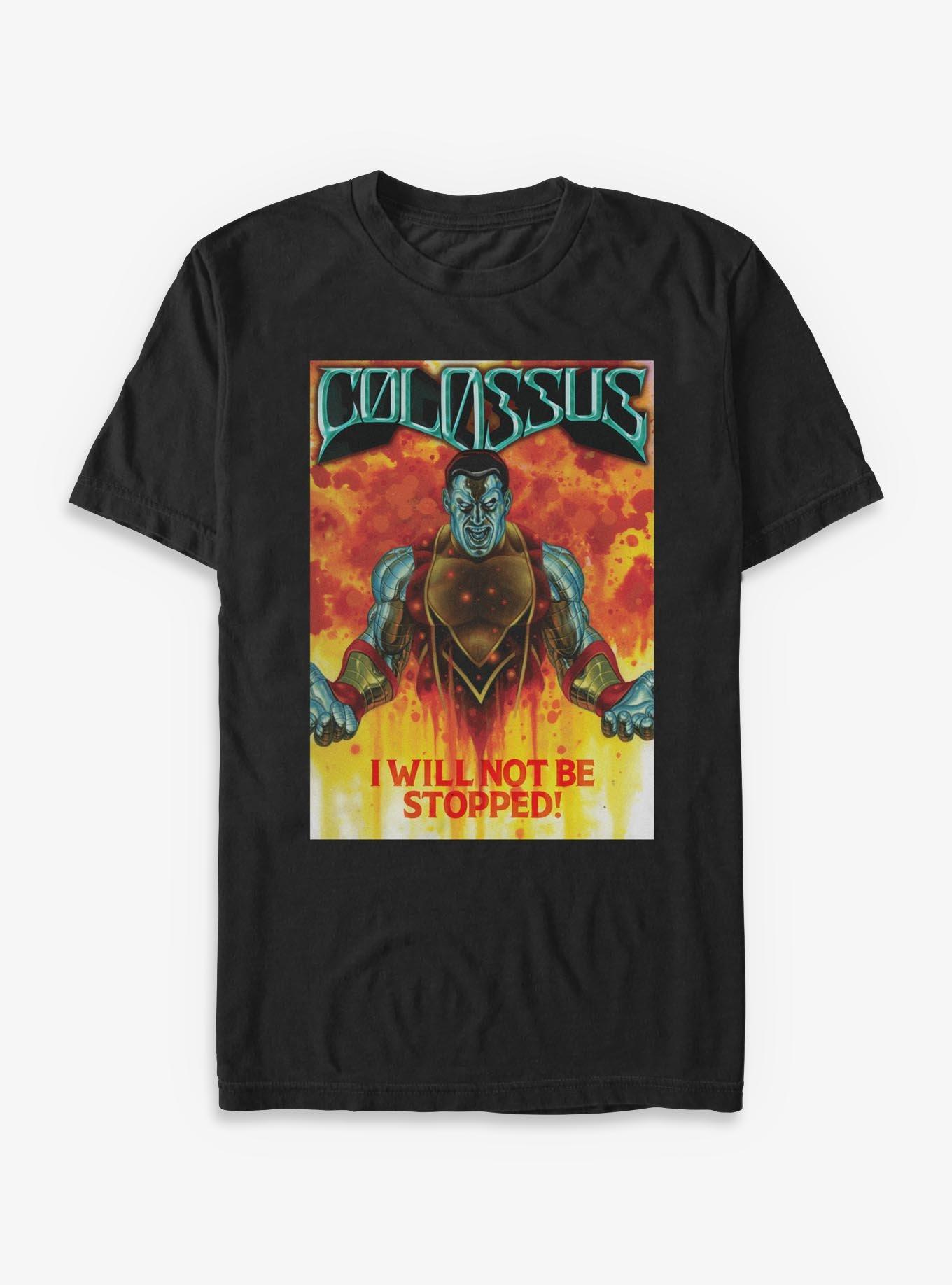 Marvel X-Men I Will Not Be Stopped Colossus T-Shirt