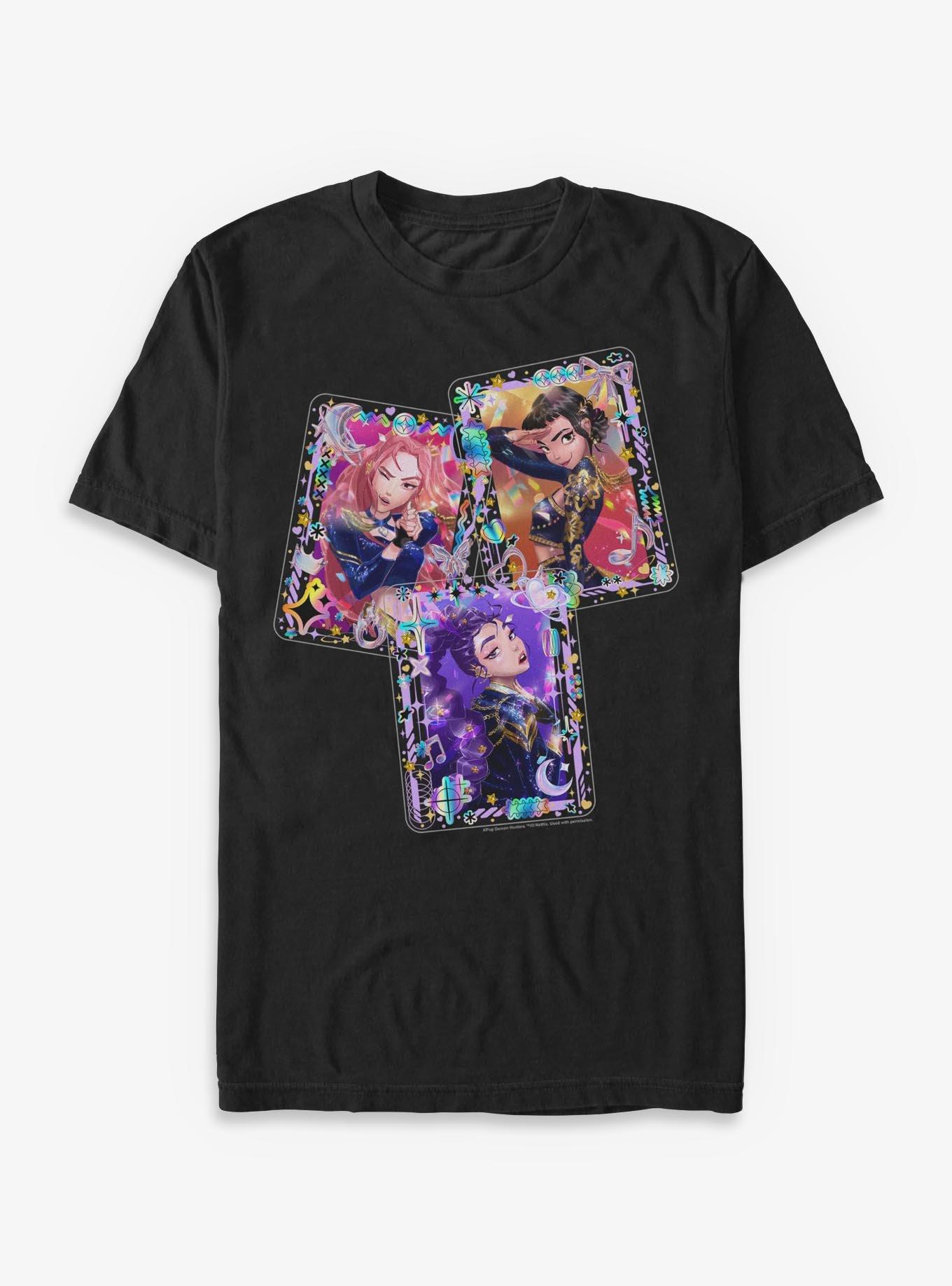 Kpop Demon Hunters Huntrix Photocards T-Shirt, , hi-res