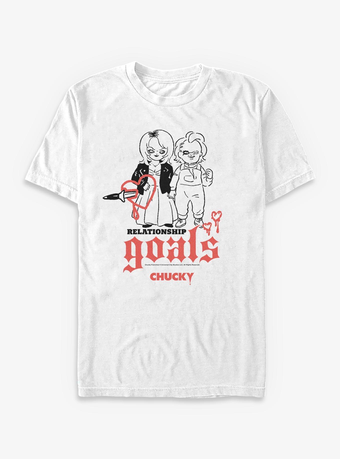 Chucky Relationship Goals T-Shirt, , hi-res