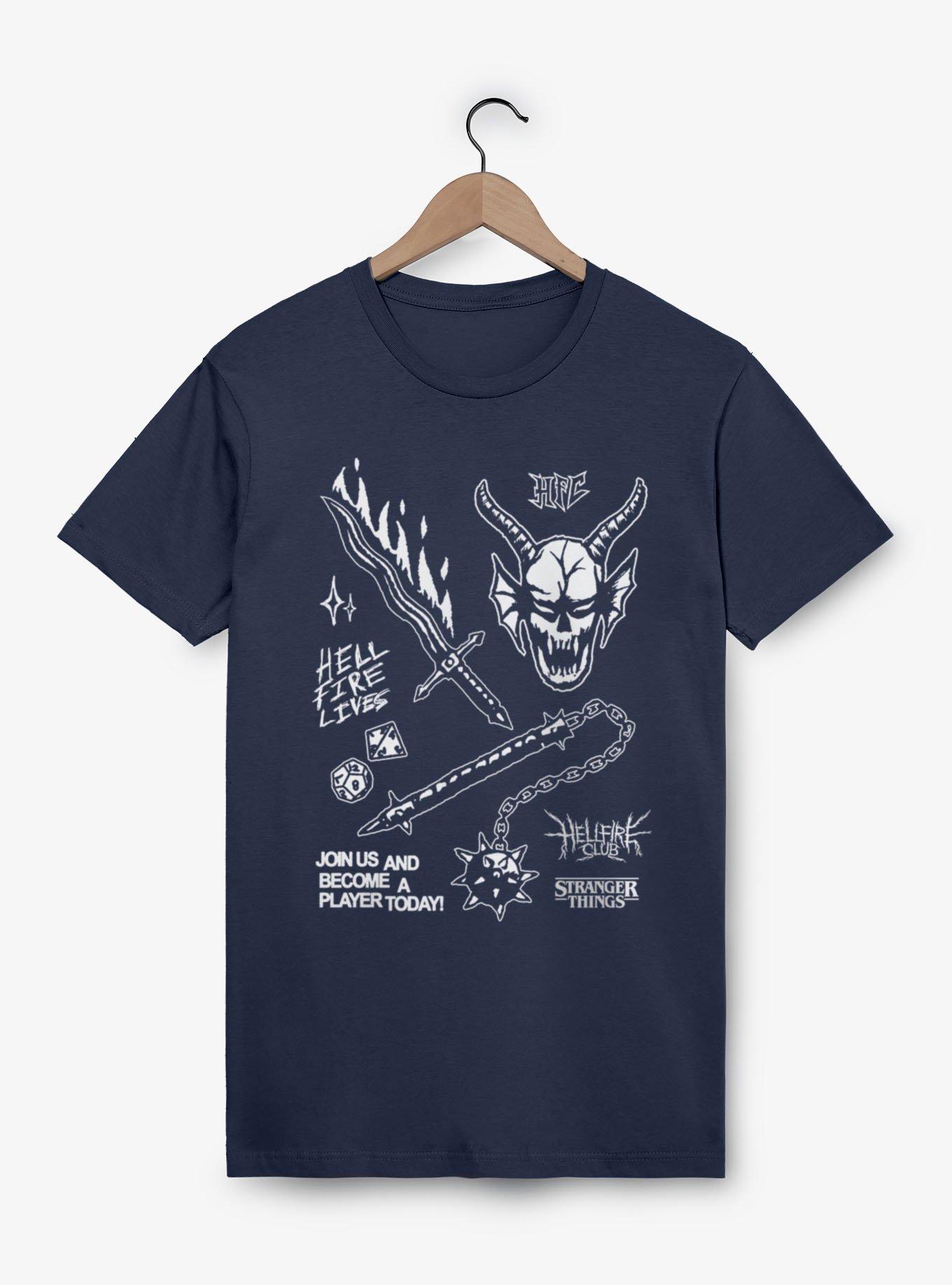Stranger Things Hellfire Club Become A Player T-Shirt, , hi-res