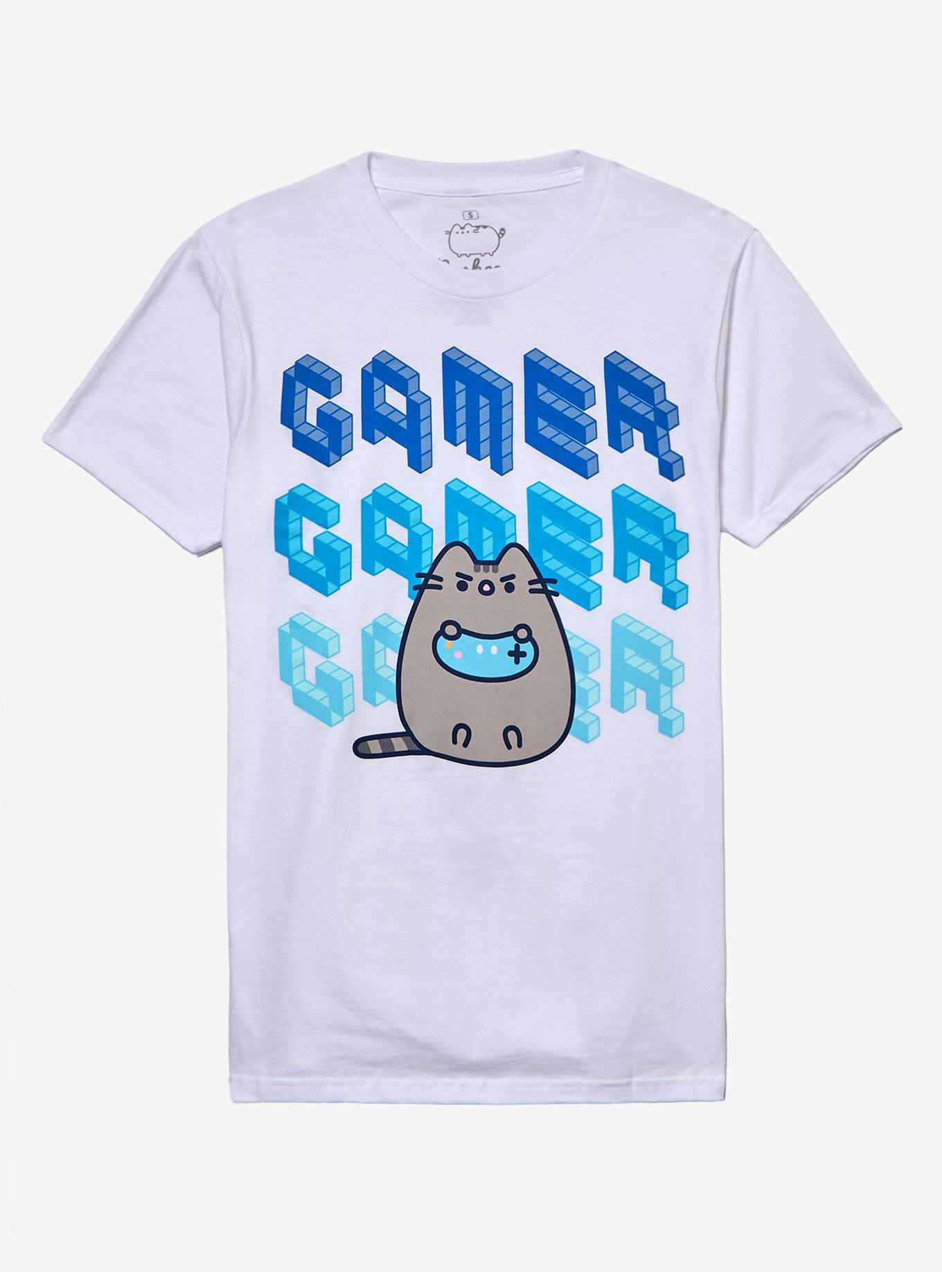 Pusheen Gamer T-Shirt, , hi-res