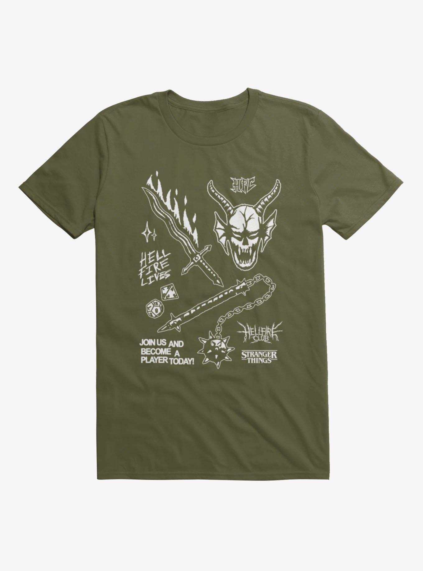 Stranger Things Become A Player T-Shirt, , hi-res