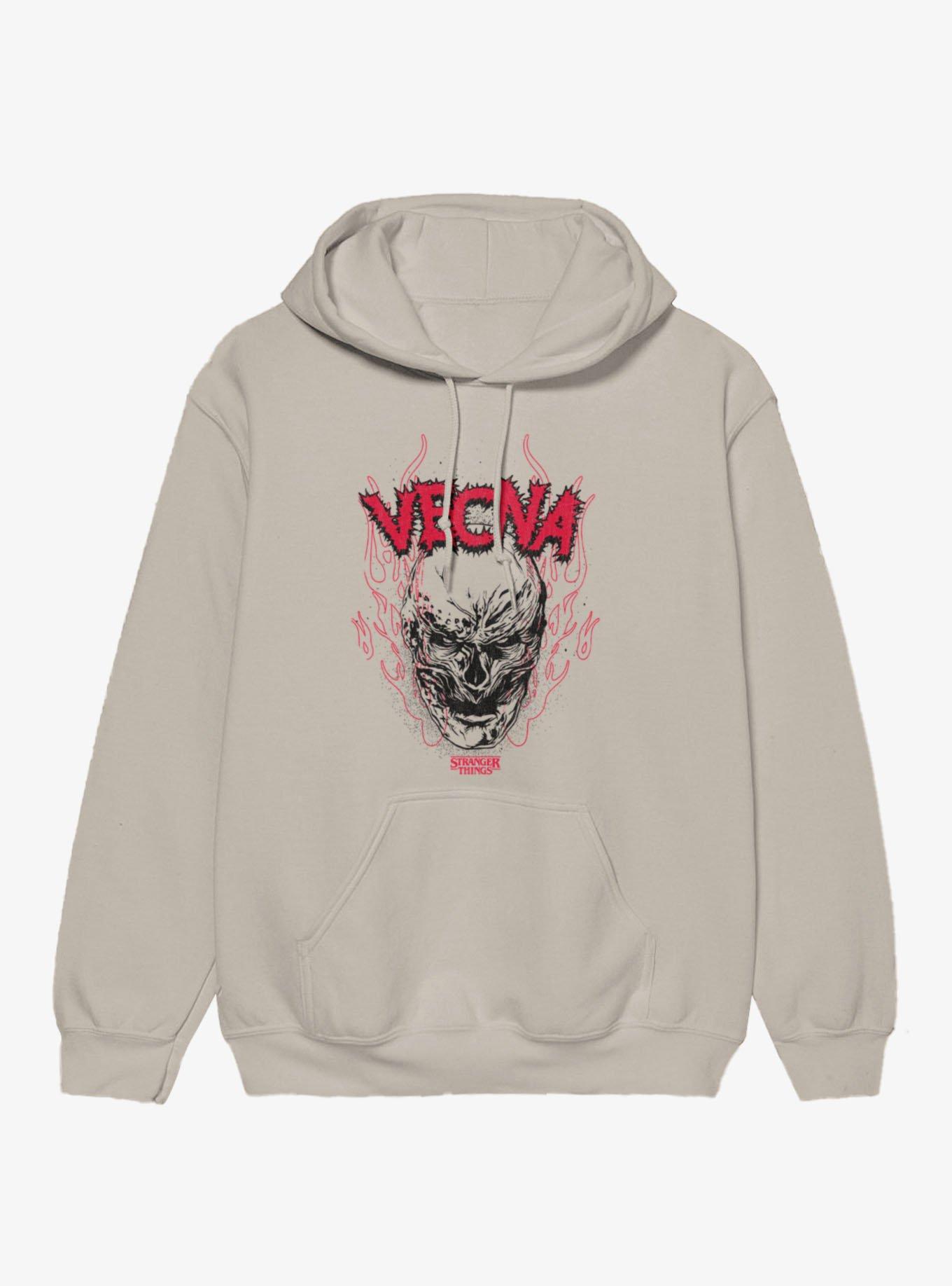 Stranger Things Vecna Flame Face Hoodie Hot Topic Exclusive