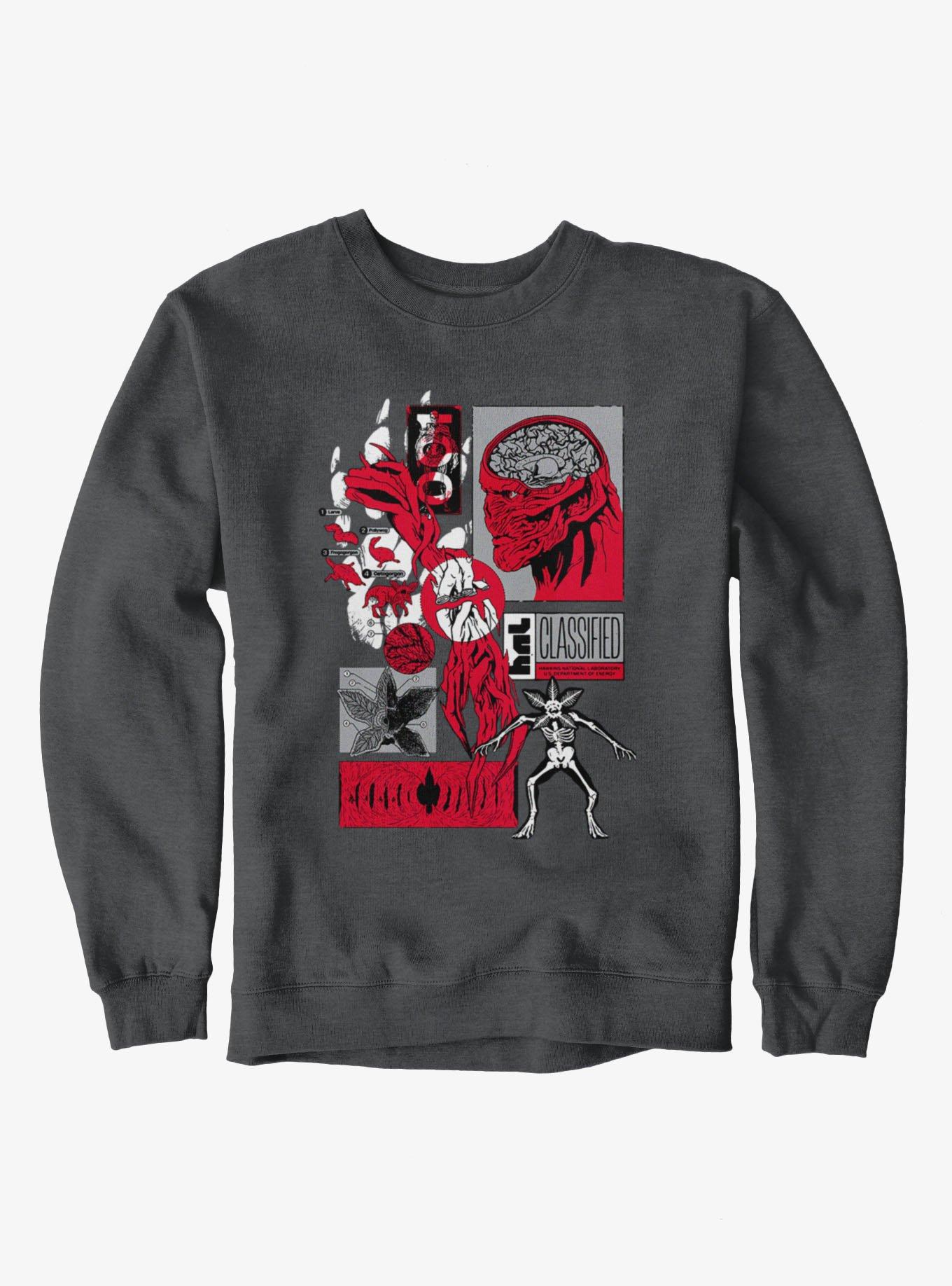 Stranger Things Demogorgon Anatomy Sweatshirt, , hi-res