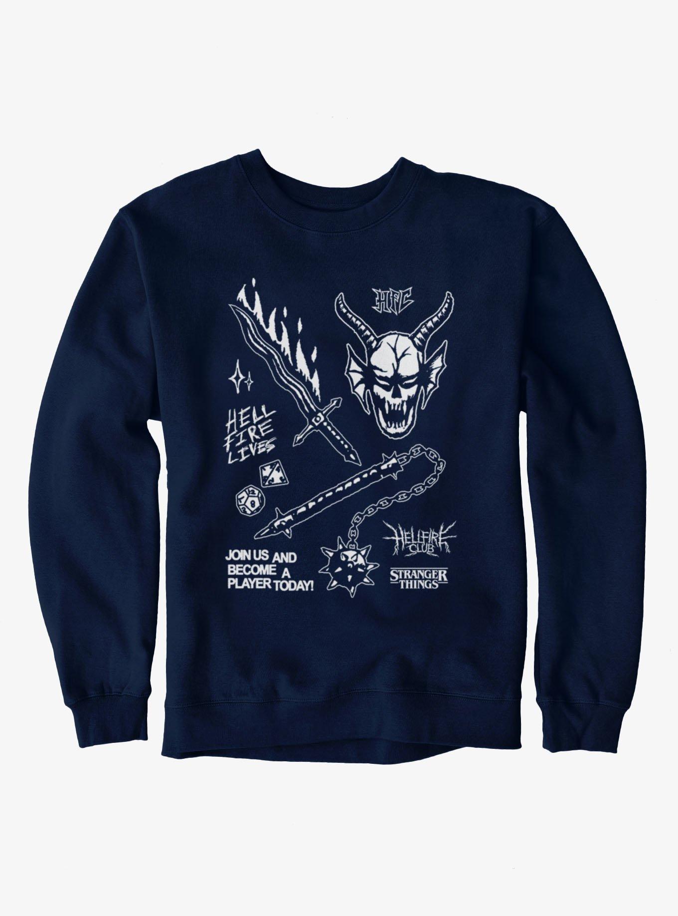 Stranger Things Become A Player Sweatshirt, , hi-res