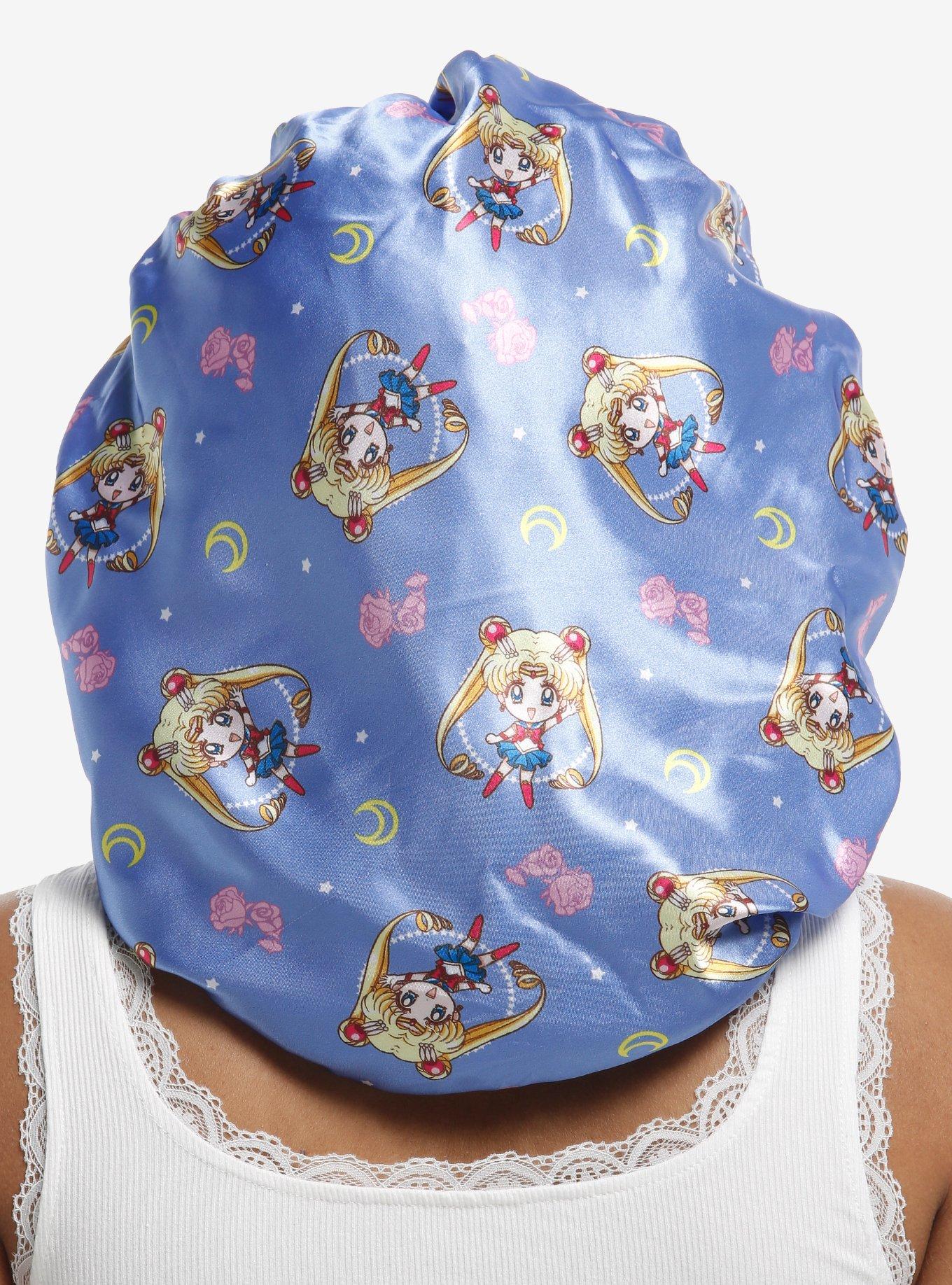 Pretty Guardian Sailor Moon Chibi Allover Print Satin Bonnet, , hi-res