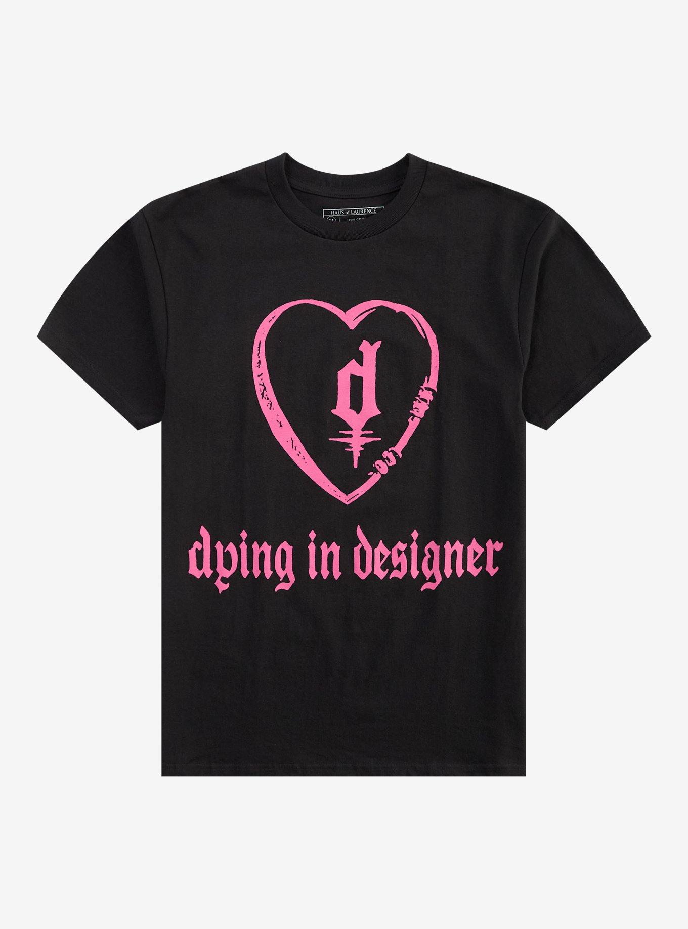 Dying In Designer Heart T-Shirt, , hi-res