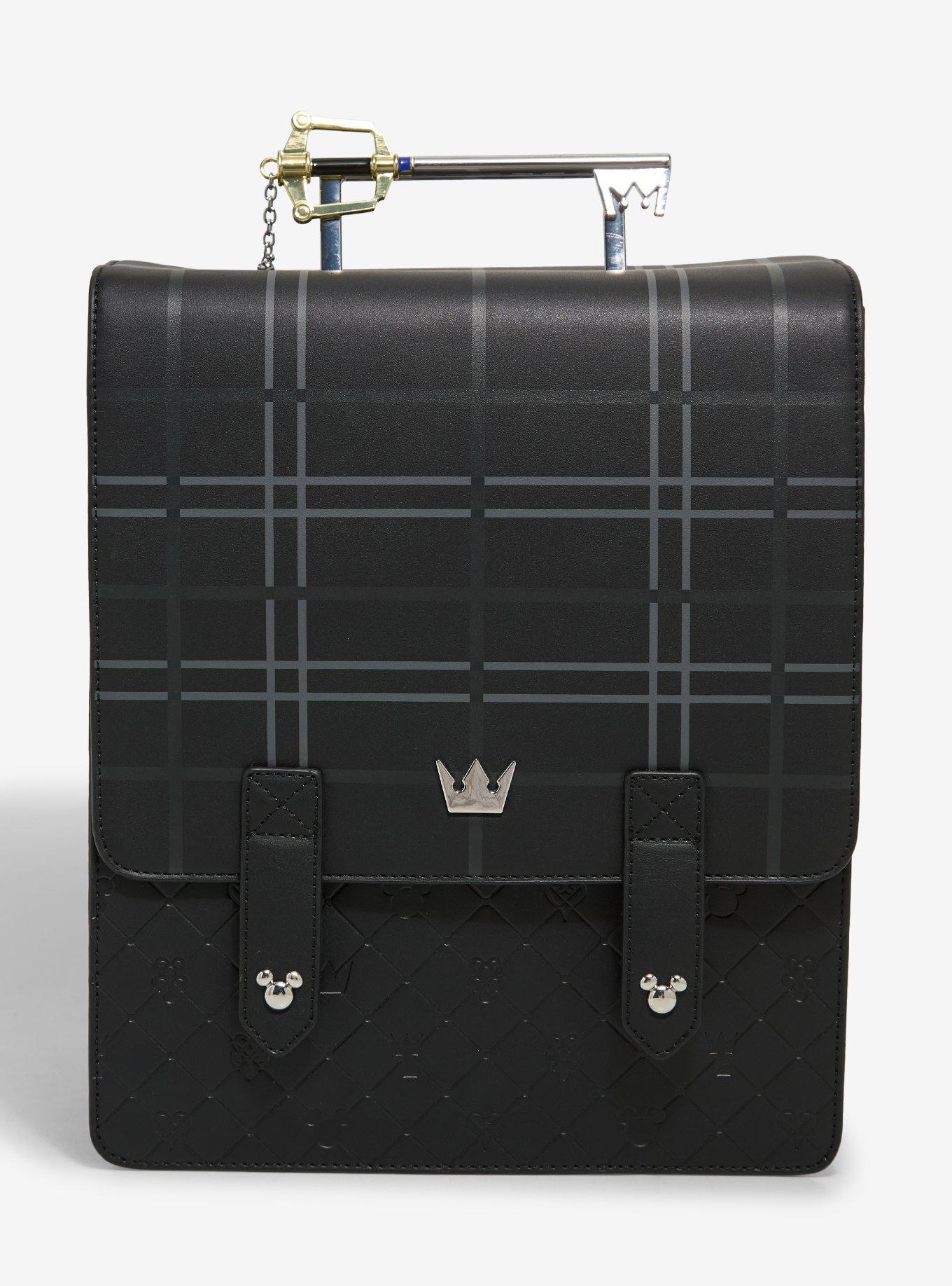 Loungefly Disney Kingdom Hearts Plaid Keyblade Mini Backpack - BoxLunch Exclusive, , hi-res view 1