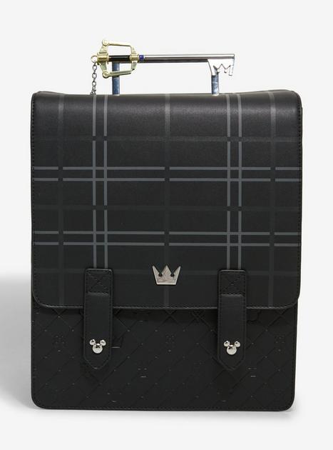 Loungefly Disney Kingdom Hearts Plaid Keyblade Mini Backpack - BoxLunch ...