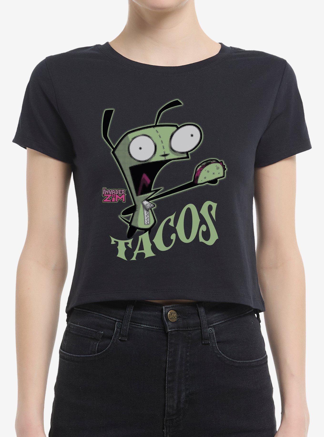 Invader Zim GIR Tacos Girls Baby T-Shirt