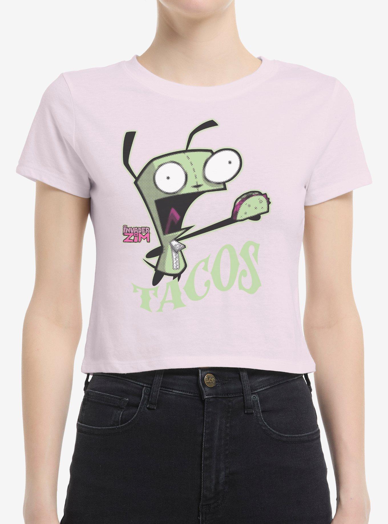Invader Zim GIR Tacos Girls Baby T-Shirt, , hi-res