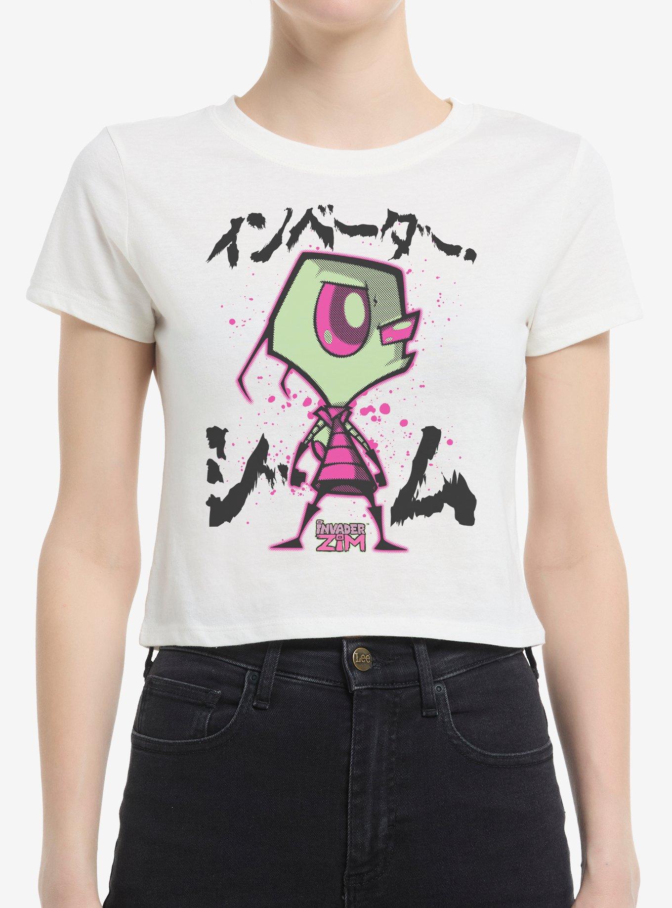 Invader Zim Pink Splatter Zim Girls Baby T-Shirt, , hi-res