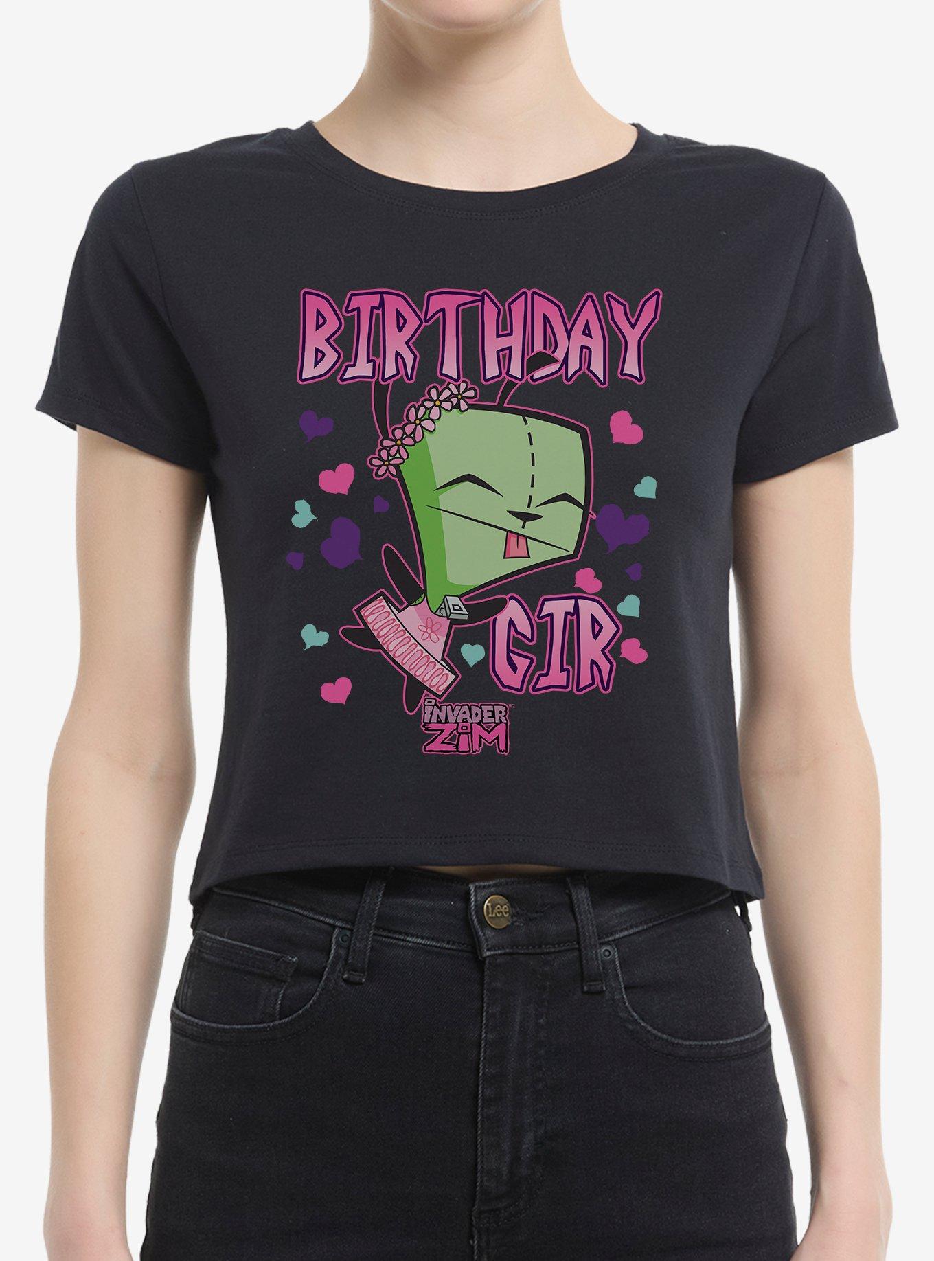Invader Zim Birthday GIR Girls Baby T-Shirt, , hi-res