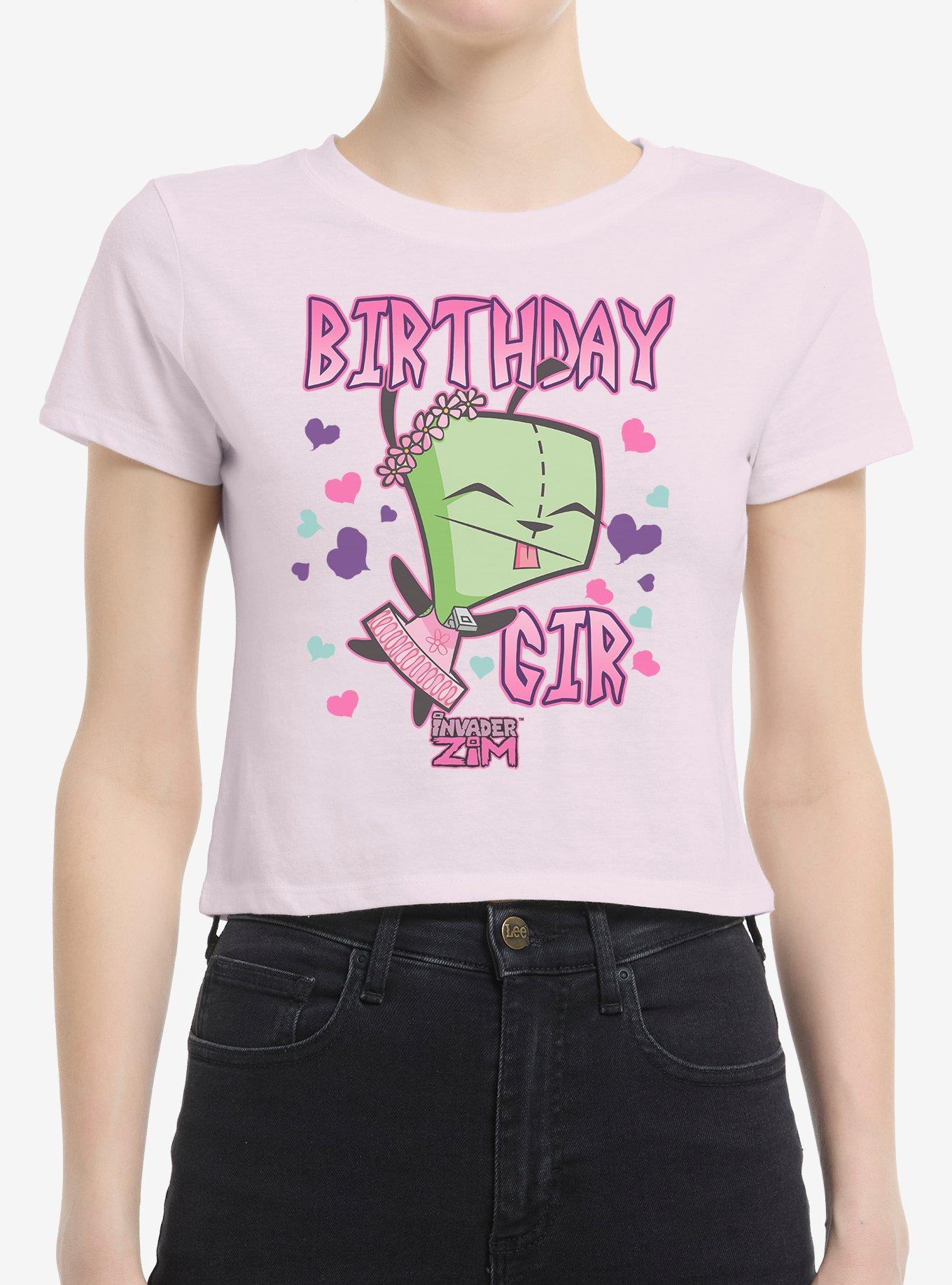 Invader Zim Birthday GIR Girls Baby T-Shirt