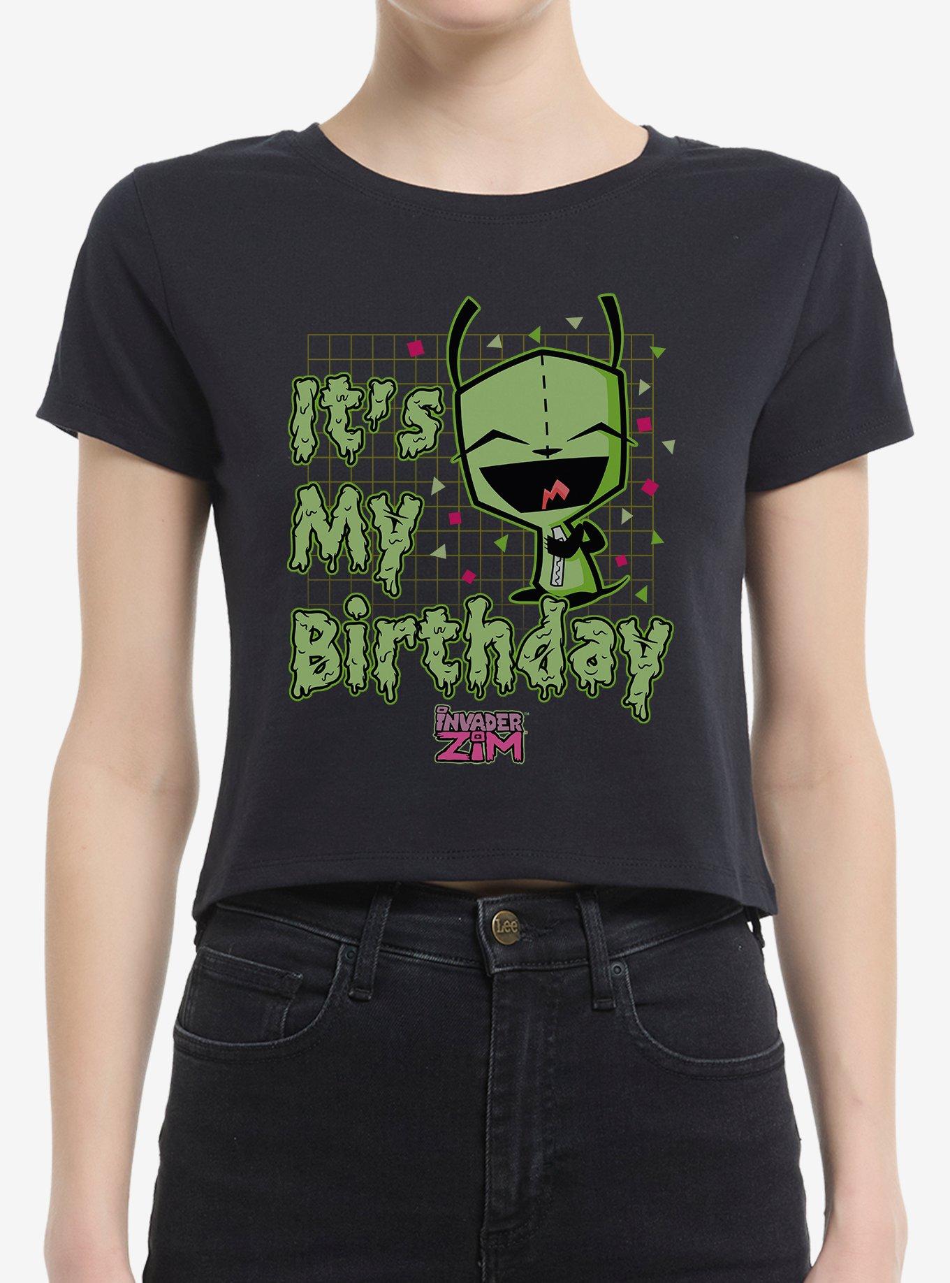 Invader Zim Its My Birthday GIR Girls Baby T-Shirt, , hi-res