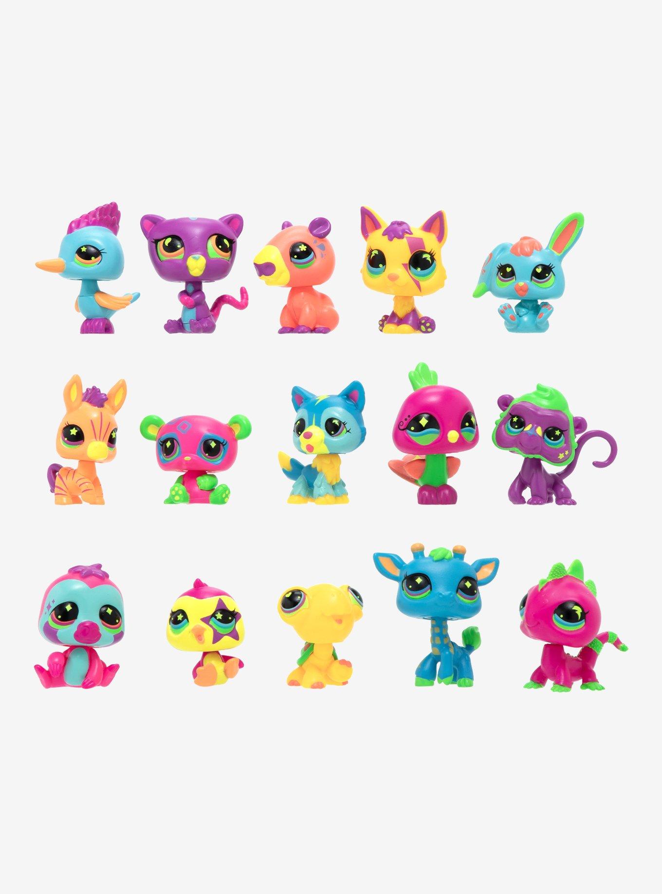 Littlest Pet Shop Series 2 Blind Bag Black Light Figure, , hi-res