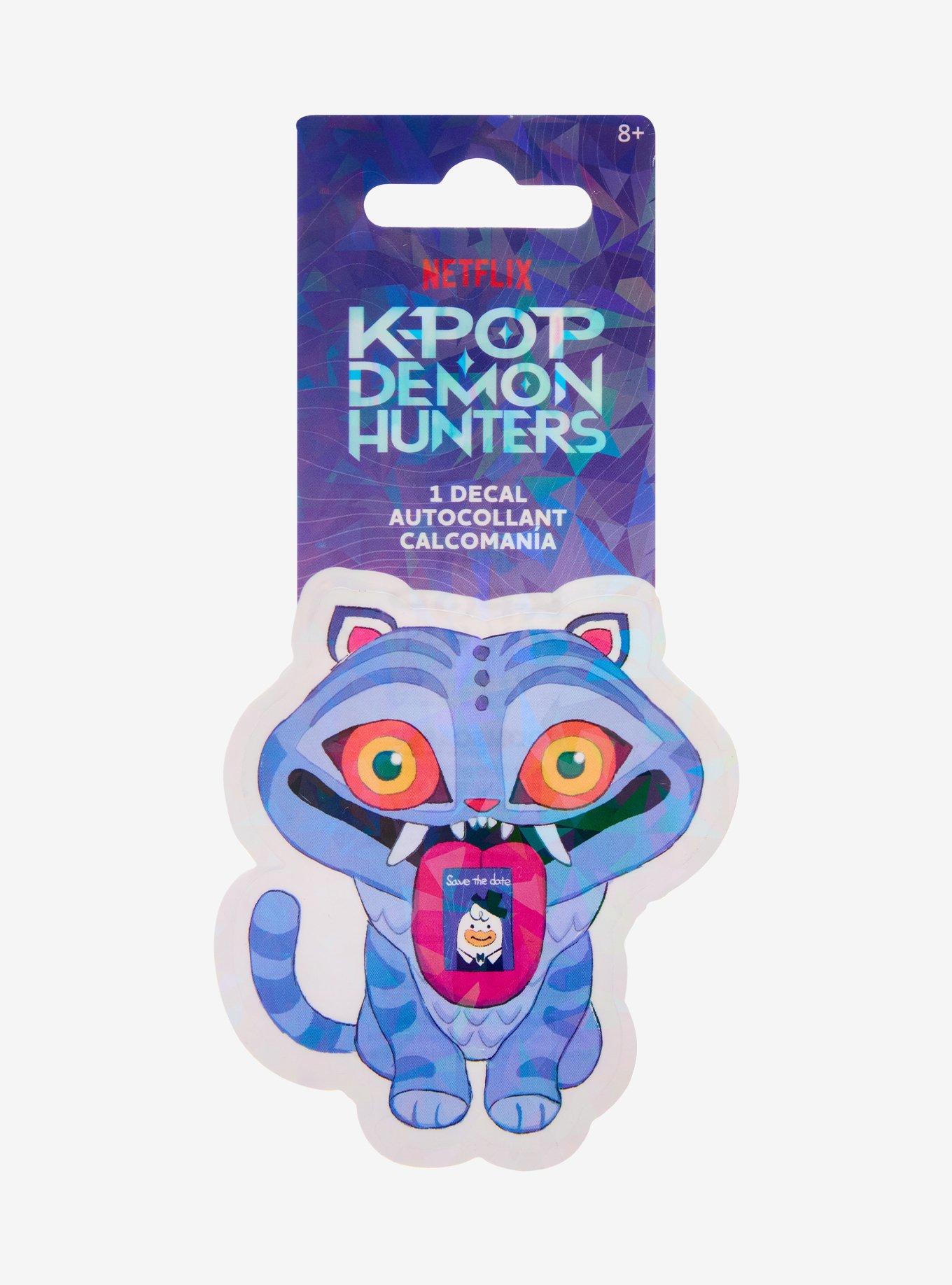KPop Demon Hunters Derpy Tiger Holographic Sticker