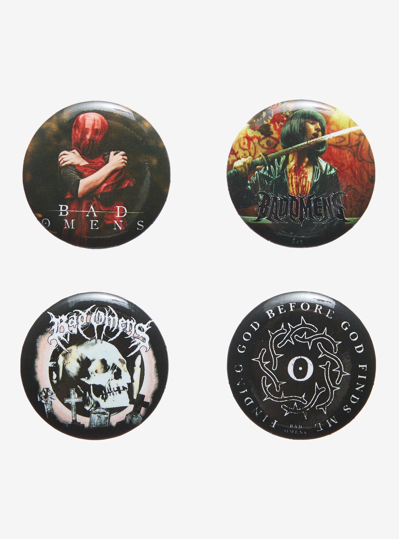 Bad Omens Button Set, , hi-res