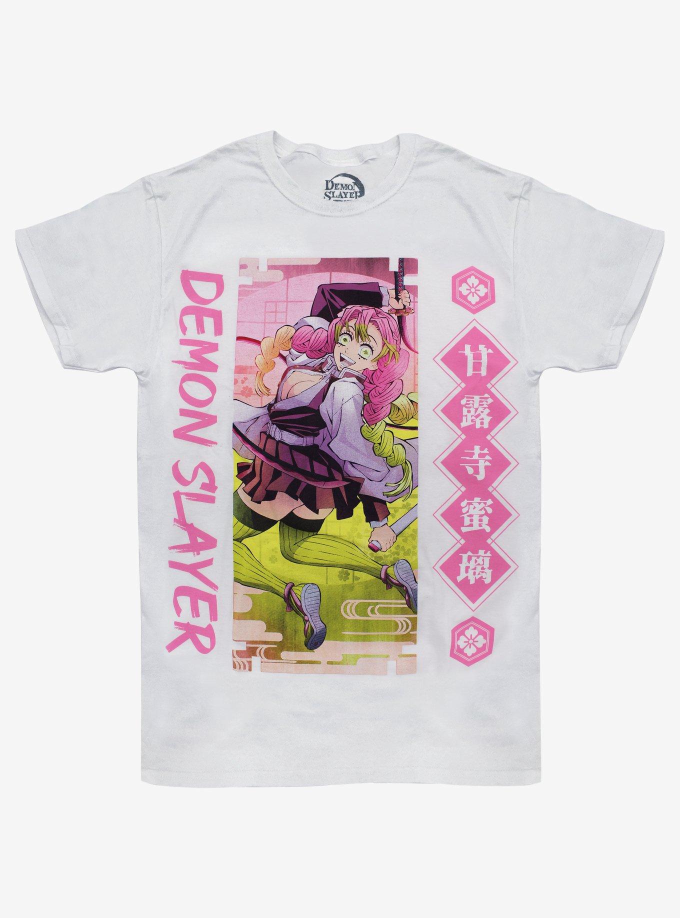 Demon Slayer: Kimetsu No Yaiba Mitsuri Panel Portrait T-Shirt, , hi-res