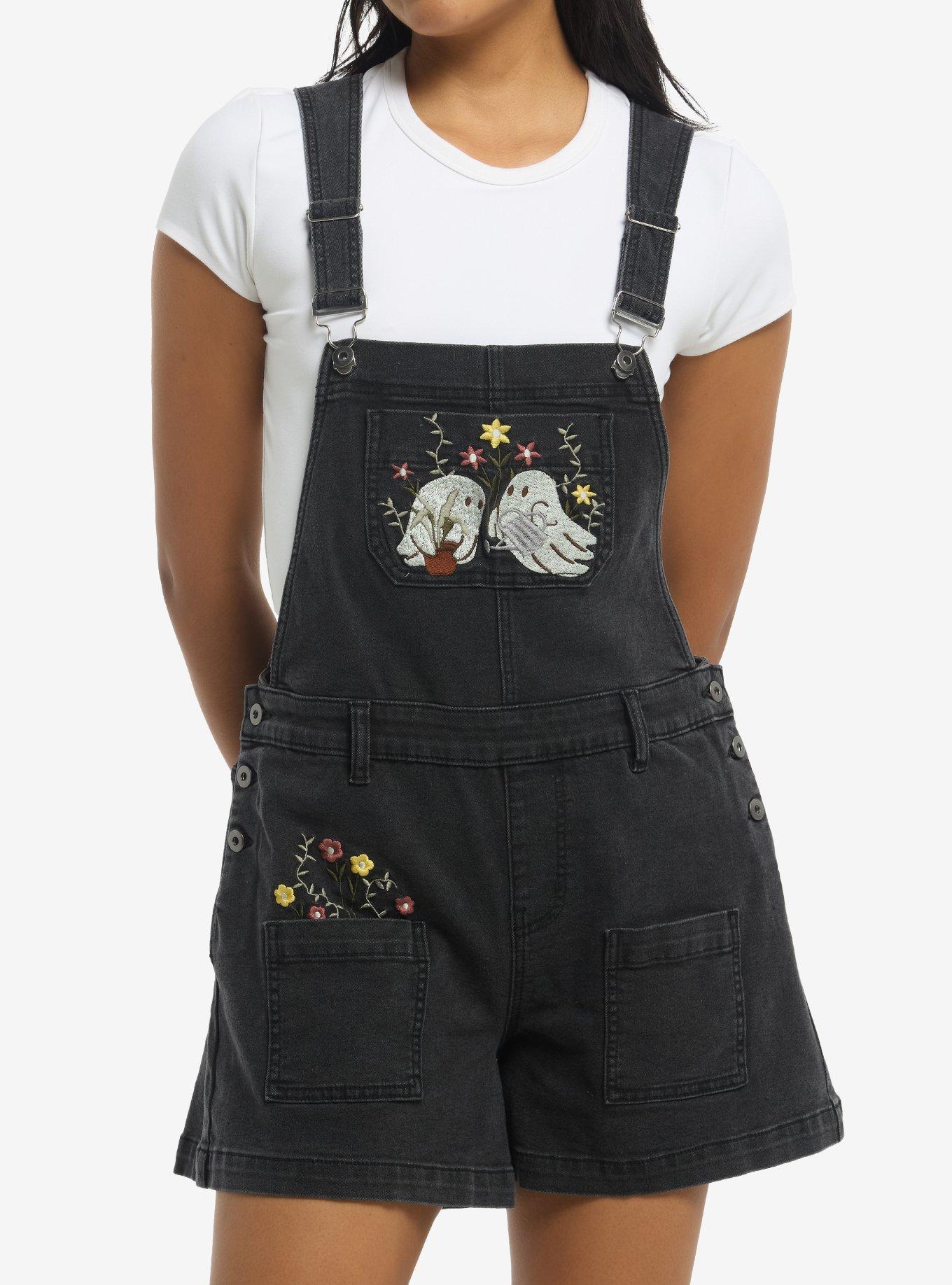 Thorn & Fable Ghost Plants Shortalls, , hi-res