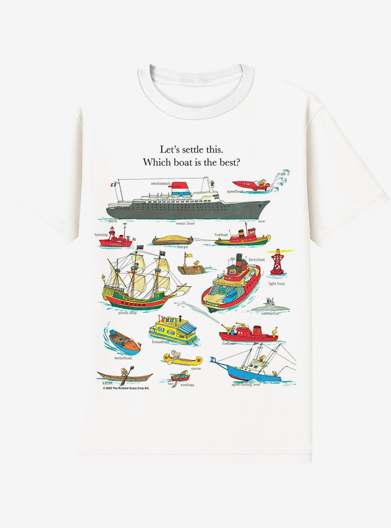 Richard Scarry Best Boat T-Shirt, , hi-res