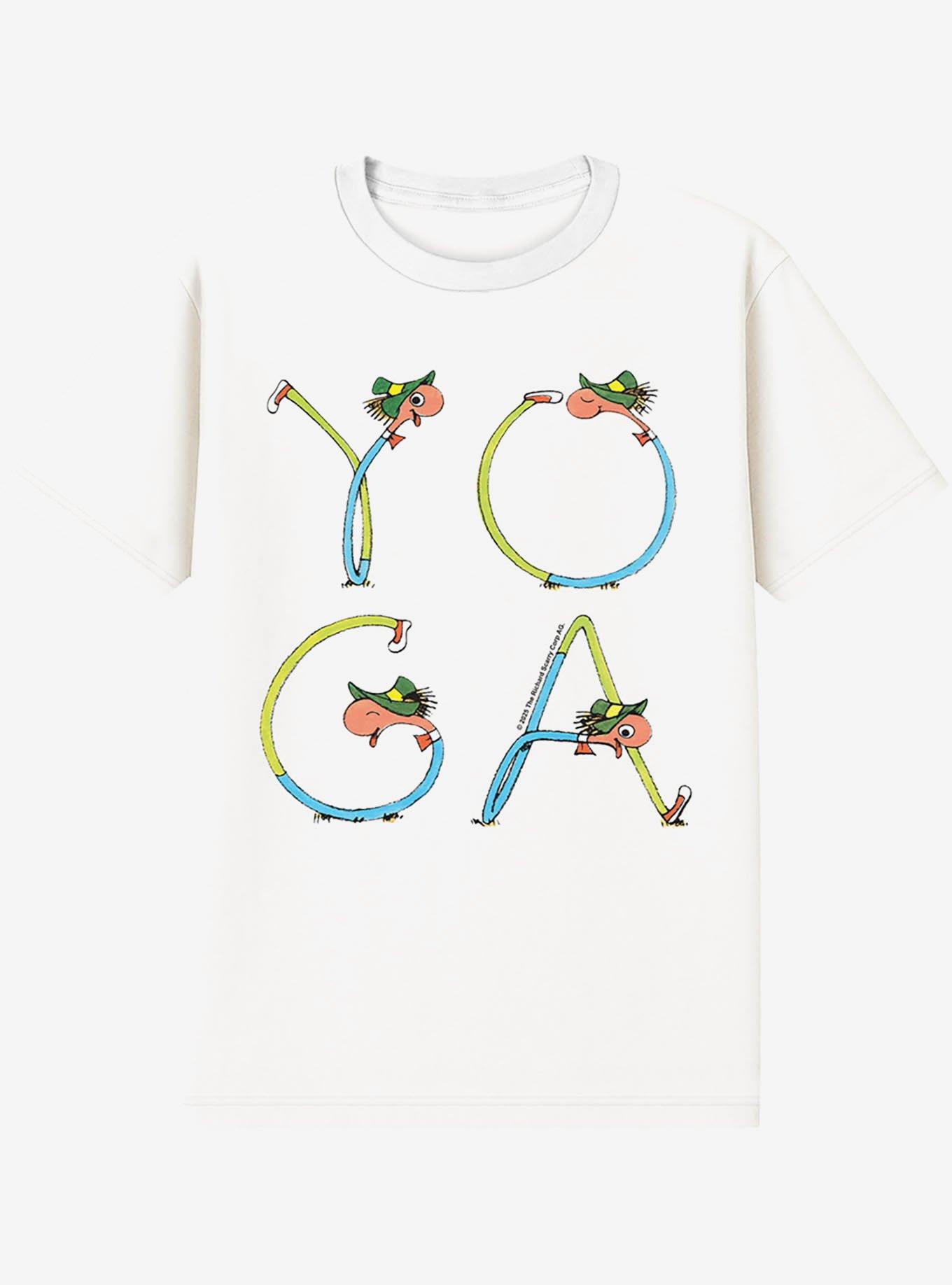 Richard Scarry Yoga Worm T-Shirt, , hi-res