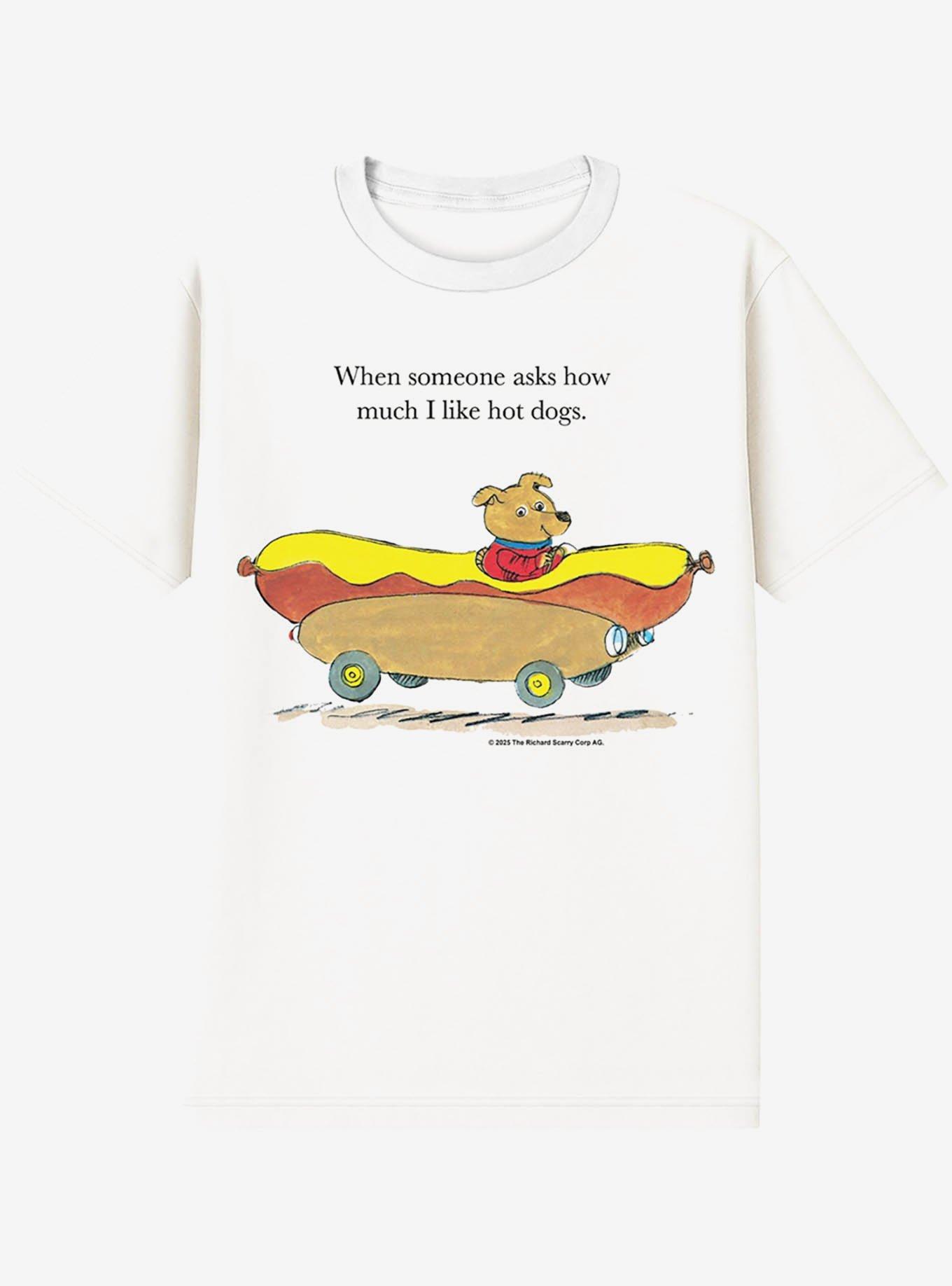 Richard Scarry Hot Dog Car T-Shirt, , hi-res