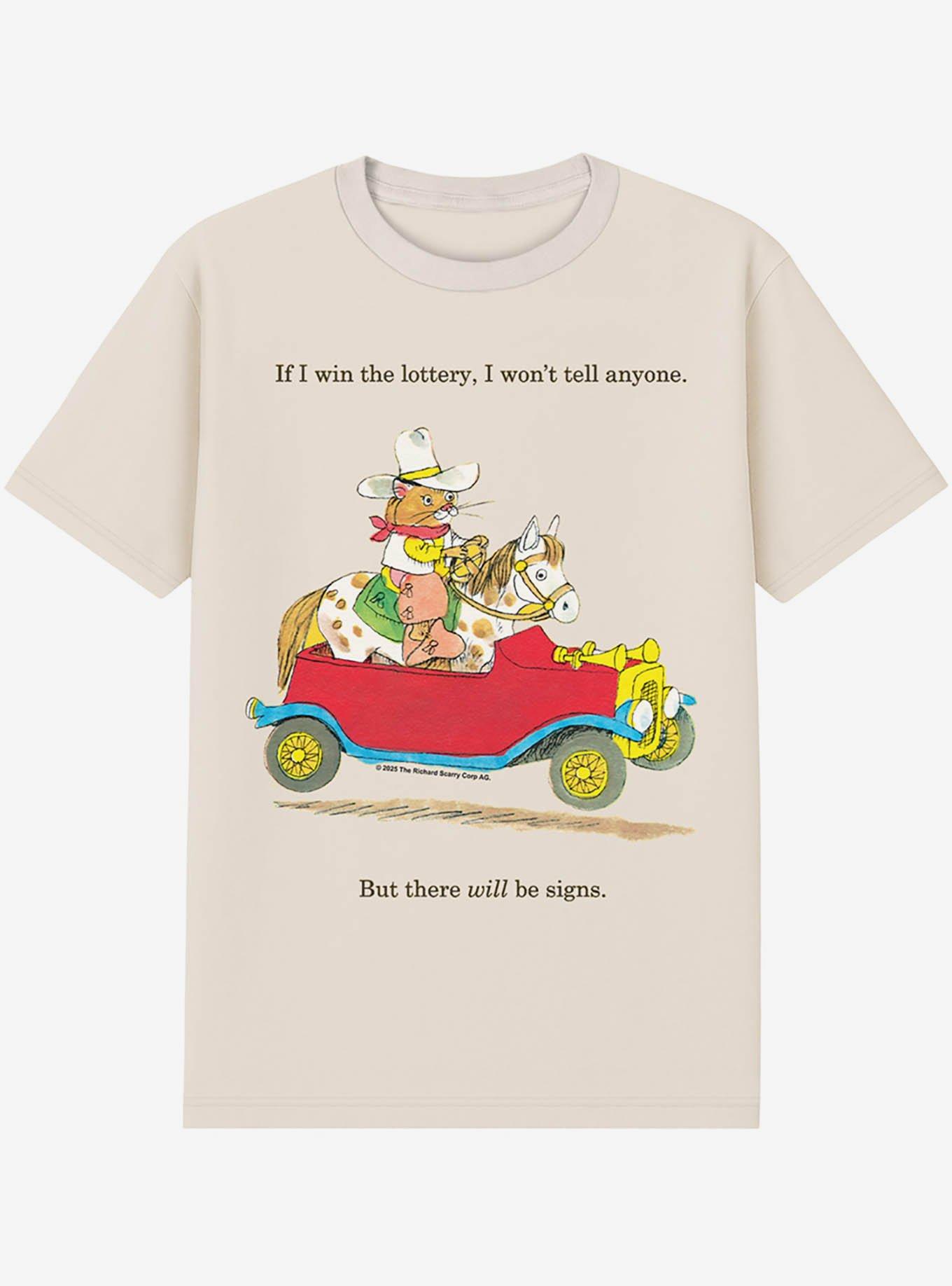 Richard Scarry Lottery Hints T-Shirt